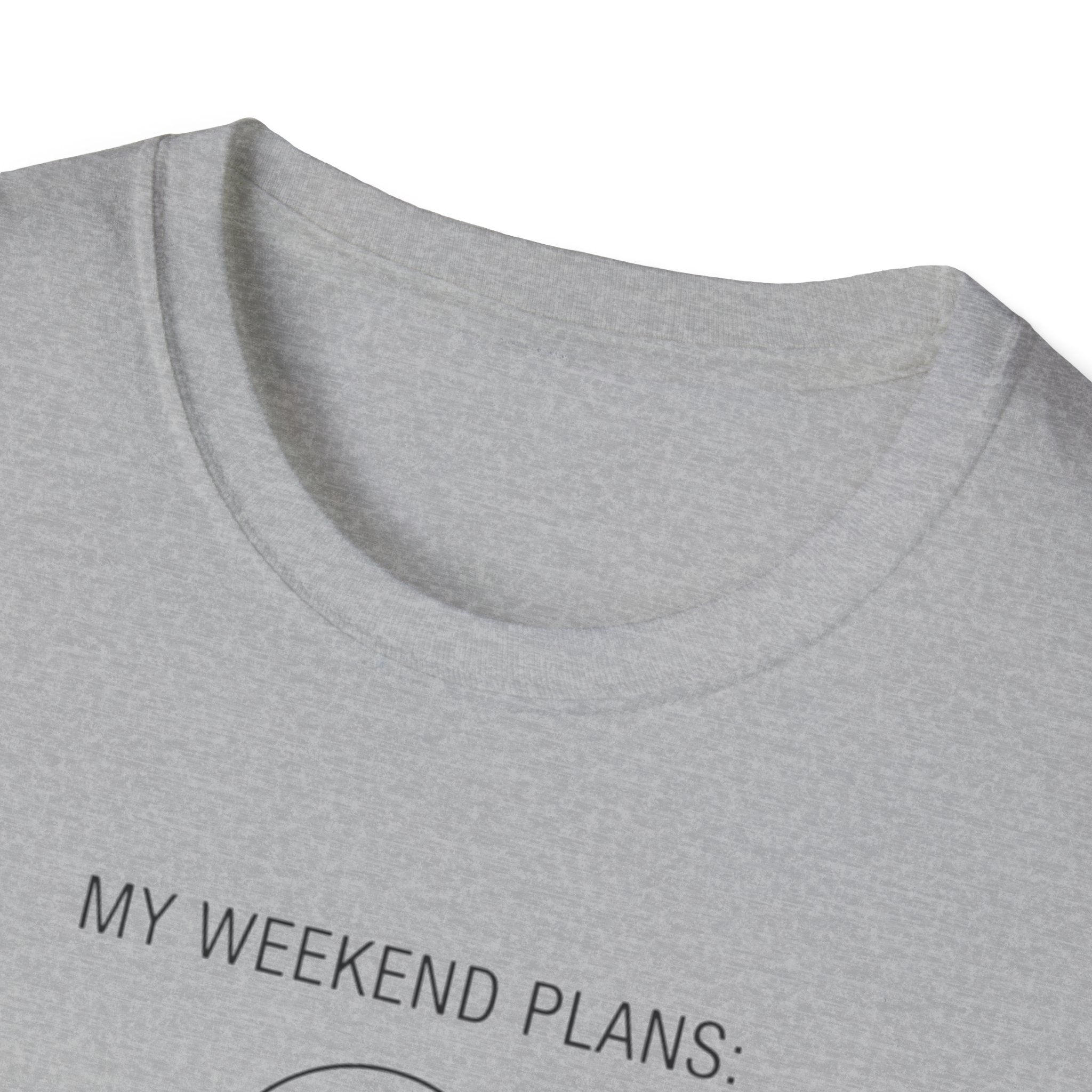 My Weekend Plans Cat T-Shirt