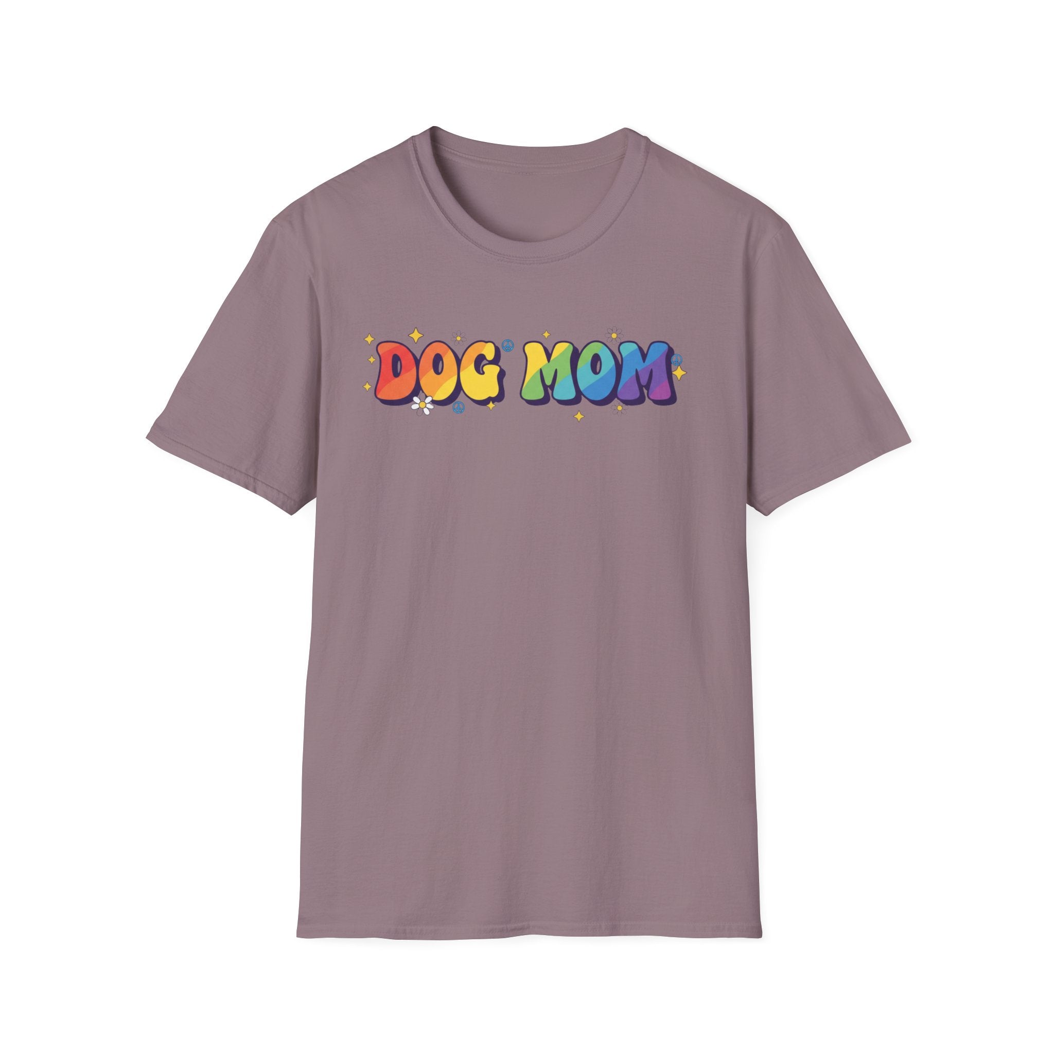 Dog Mom Rainbow T-Shirt