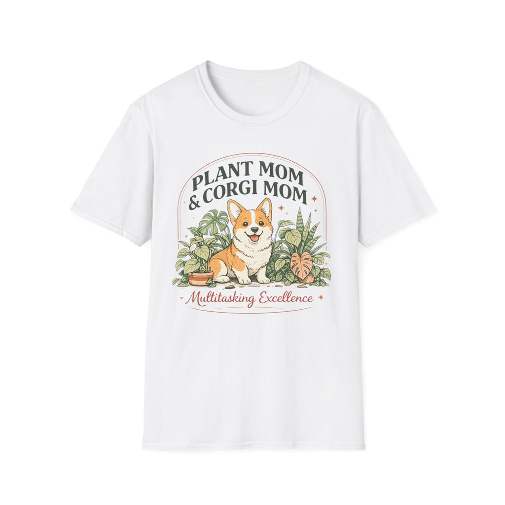 Plant Mom Corgi Mom T.-Shirt