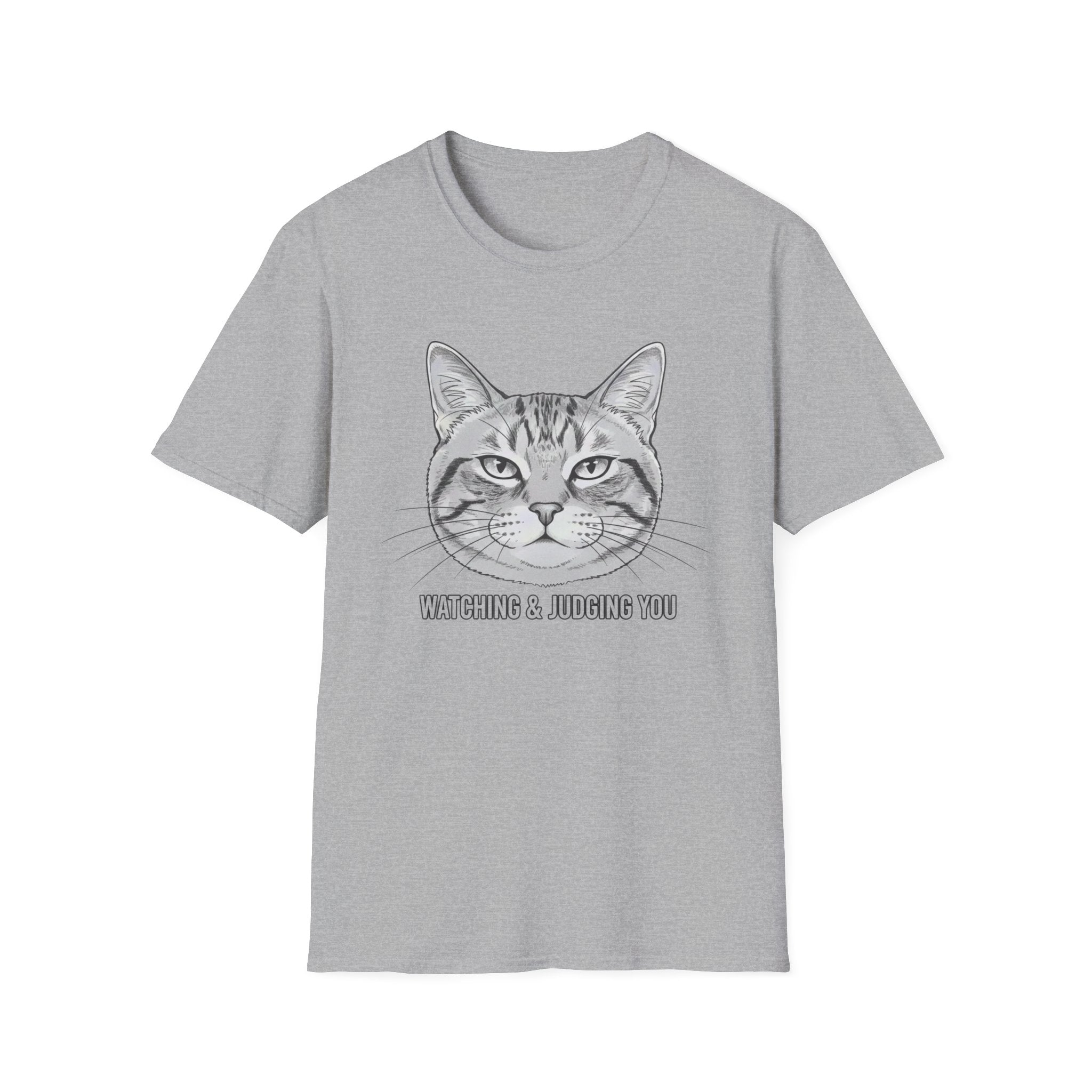 Watching & Judging Cat T-Shirt