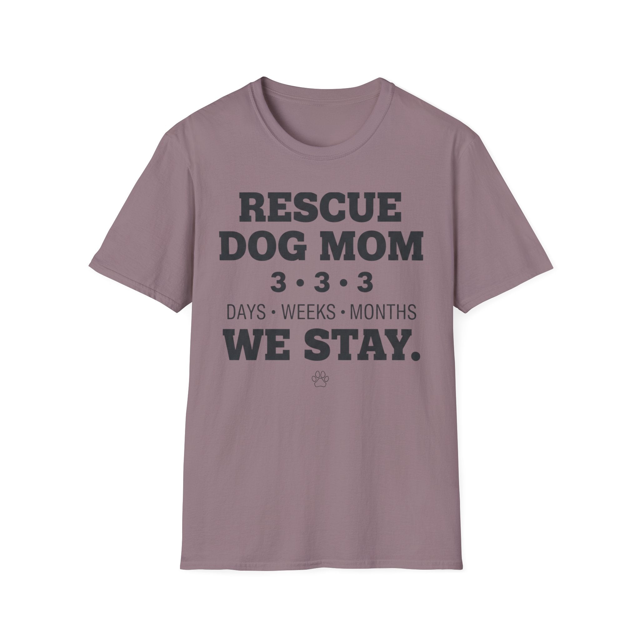 Rescue Dog Mom T.-Shirt