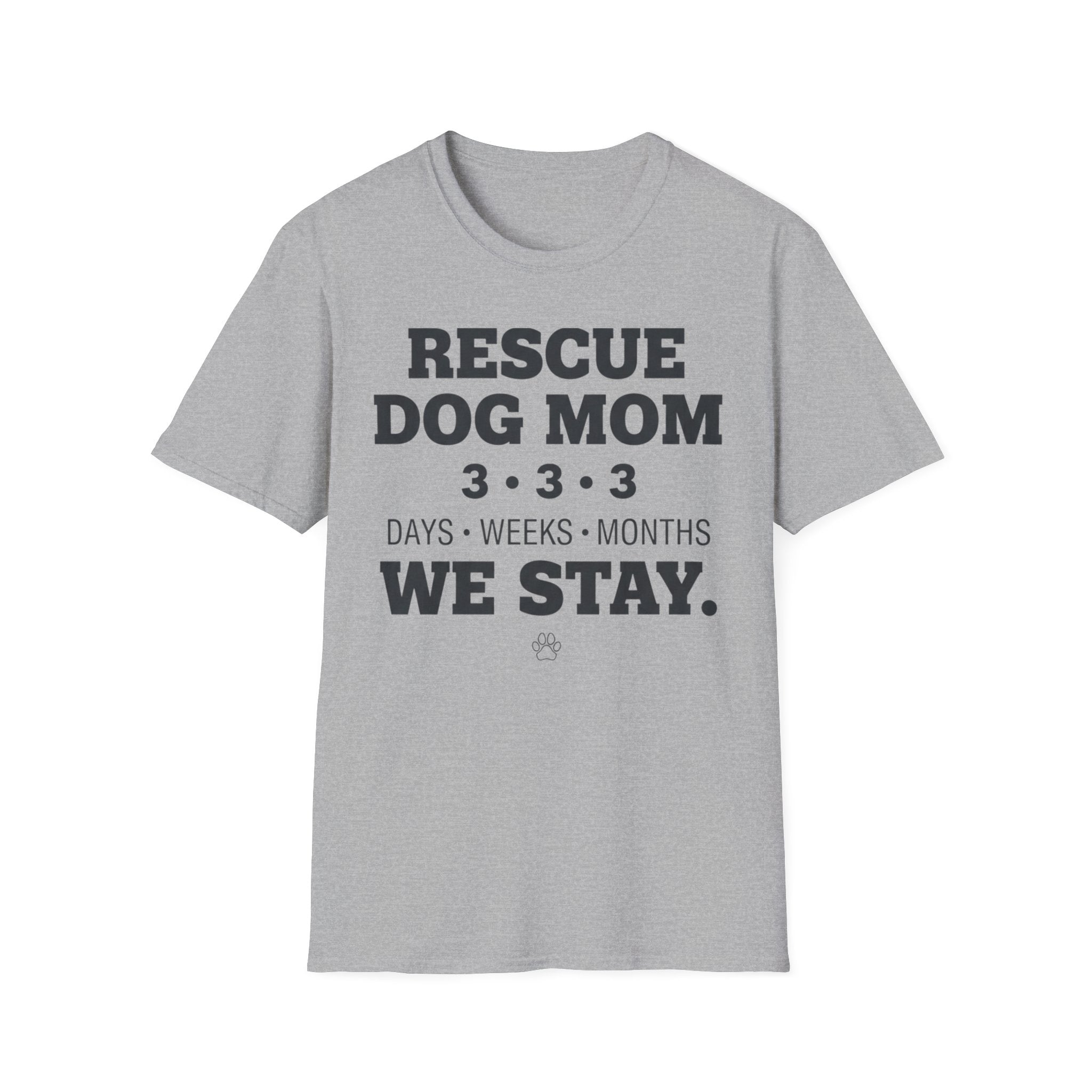 Rescue Dog Mom T.-Shirt