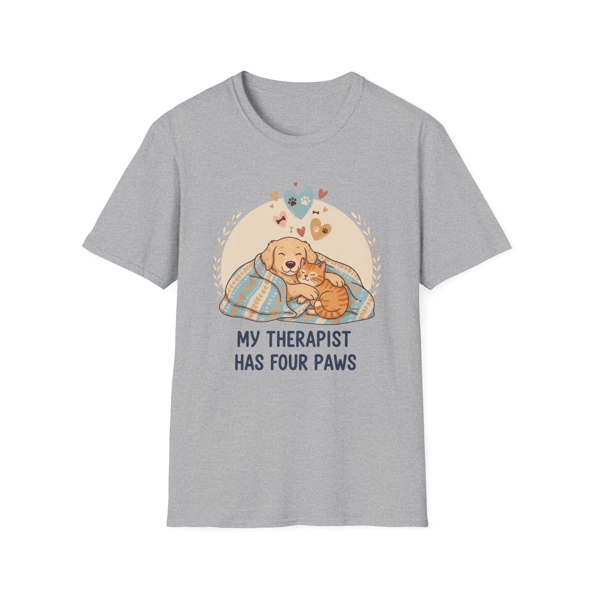 My Therapist Has 4 Paws T-Shirt