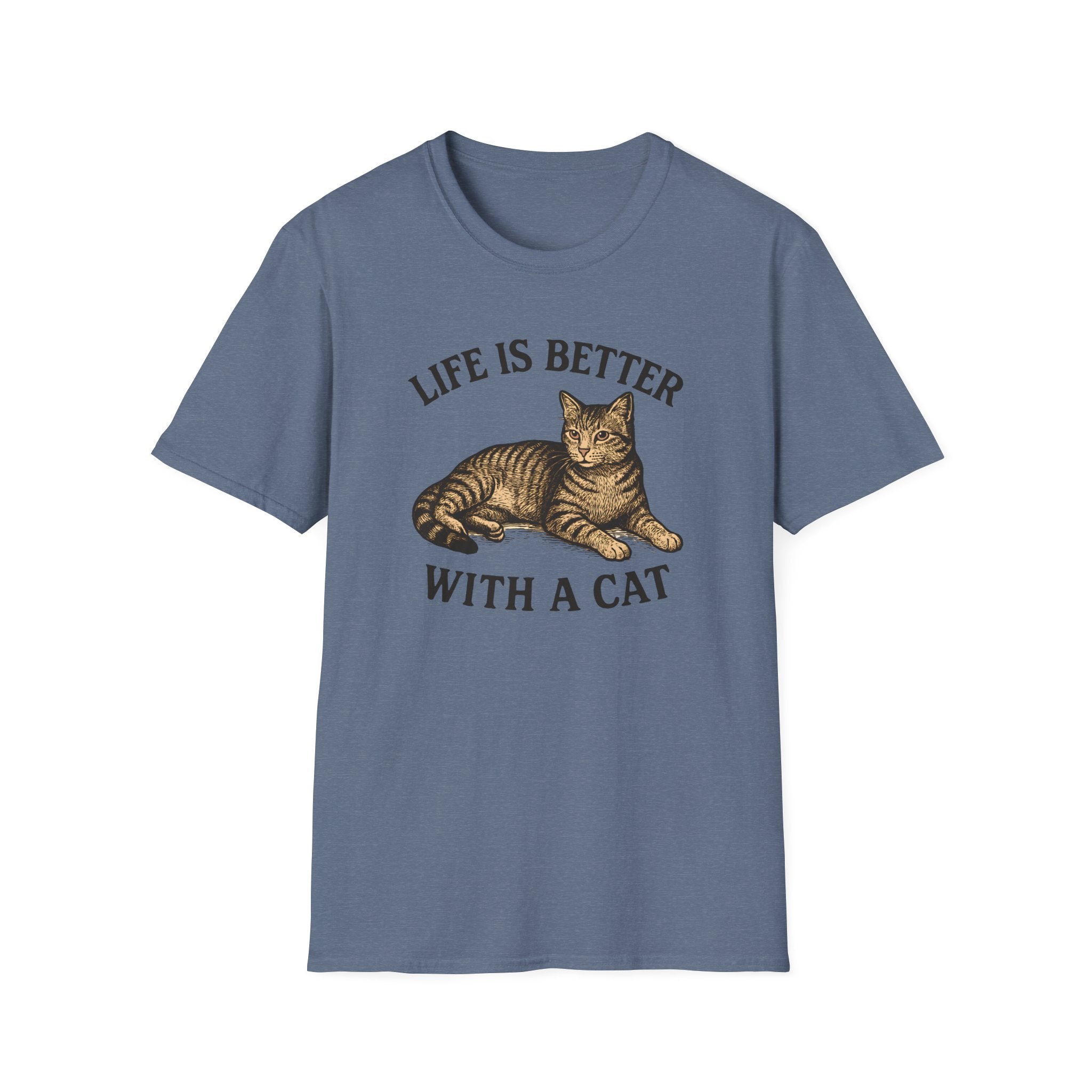 Life is Better With A Cat T-Shirt