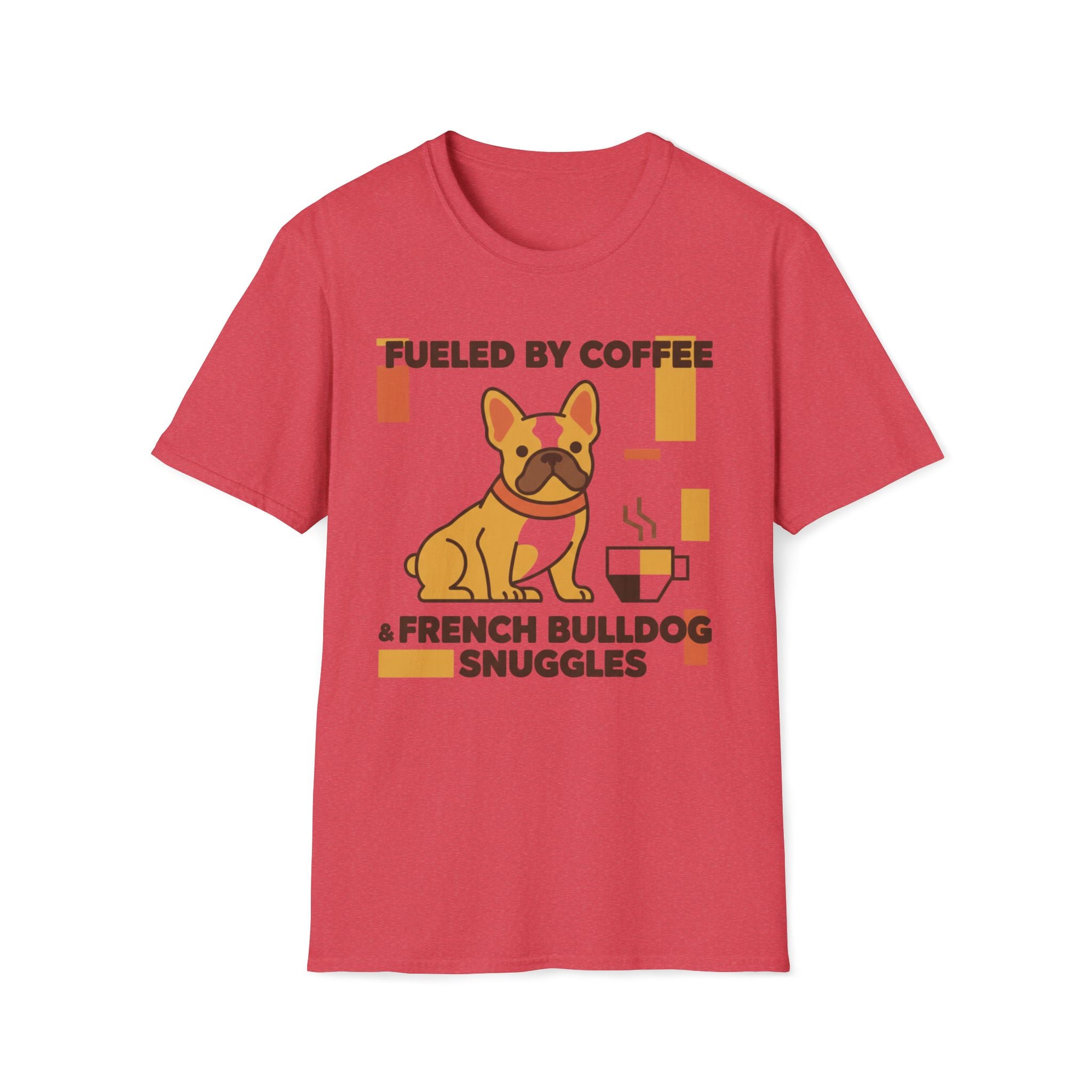 Fueled By Coffee & French Bulldog T-Shirt