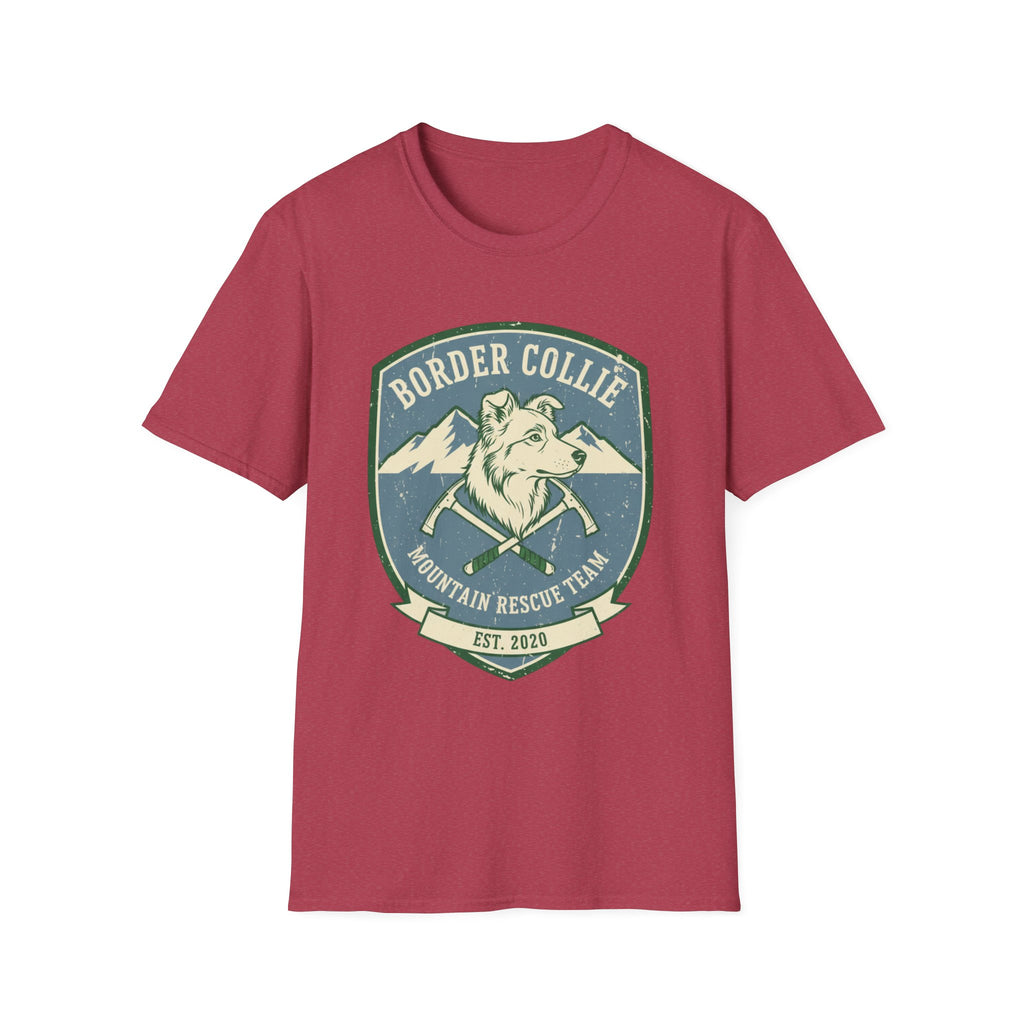 Border Collie Mountain Rescue T-Shirt