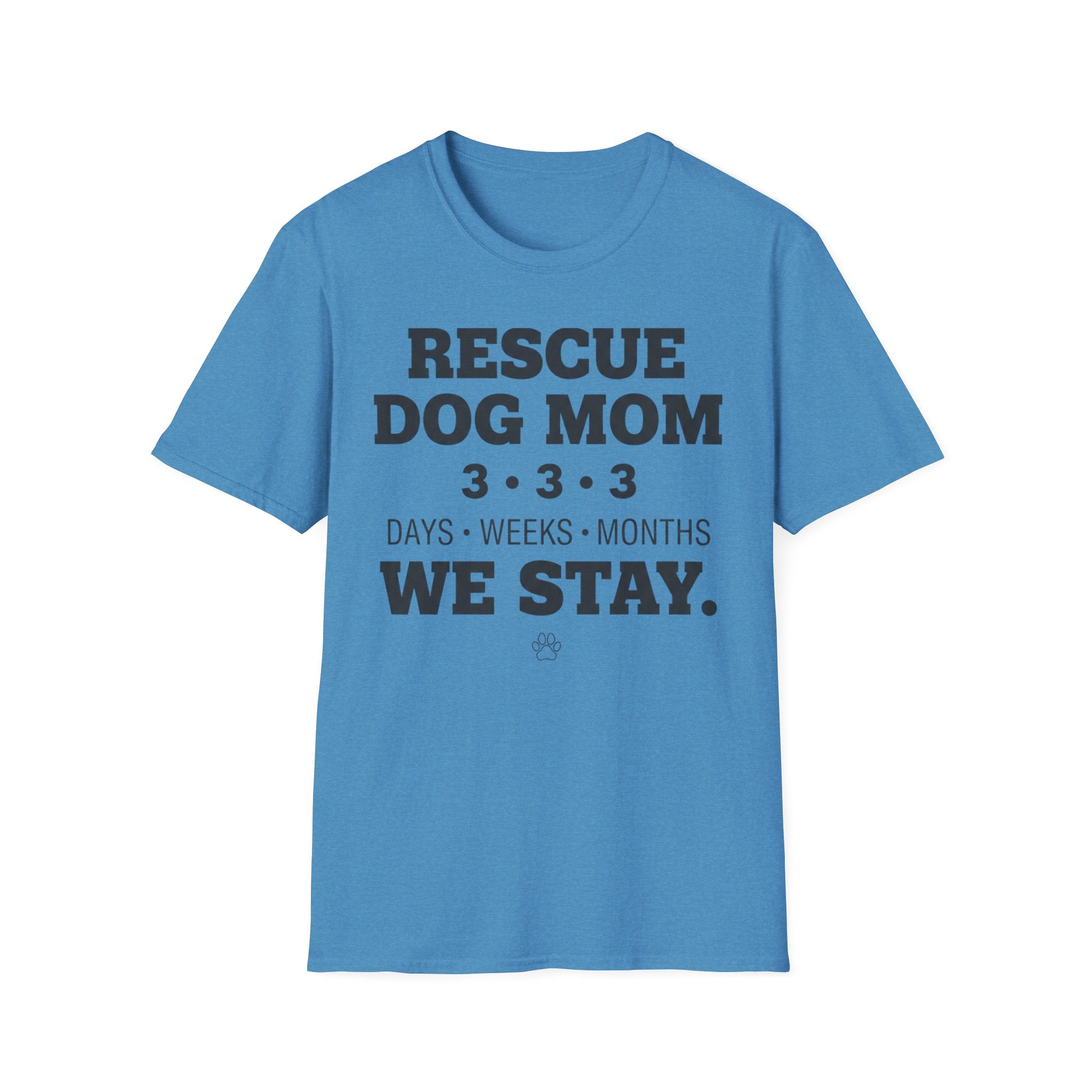 Rescue Dog Mom T.-Shirt