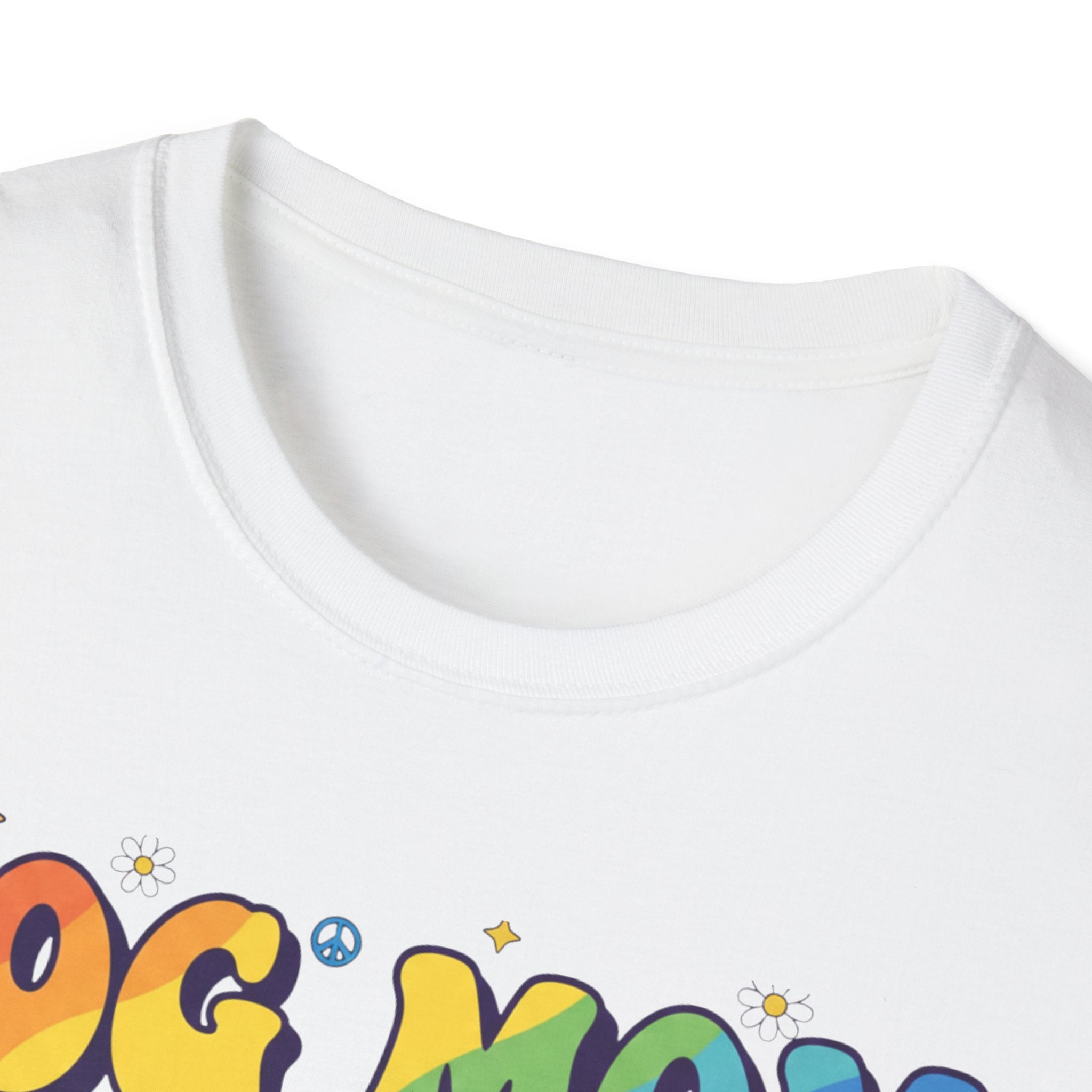 Rainbow Dog Mom T.-Shirt