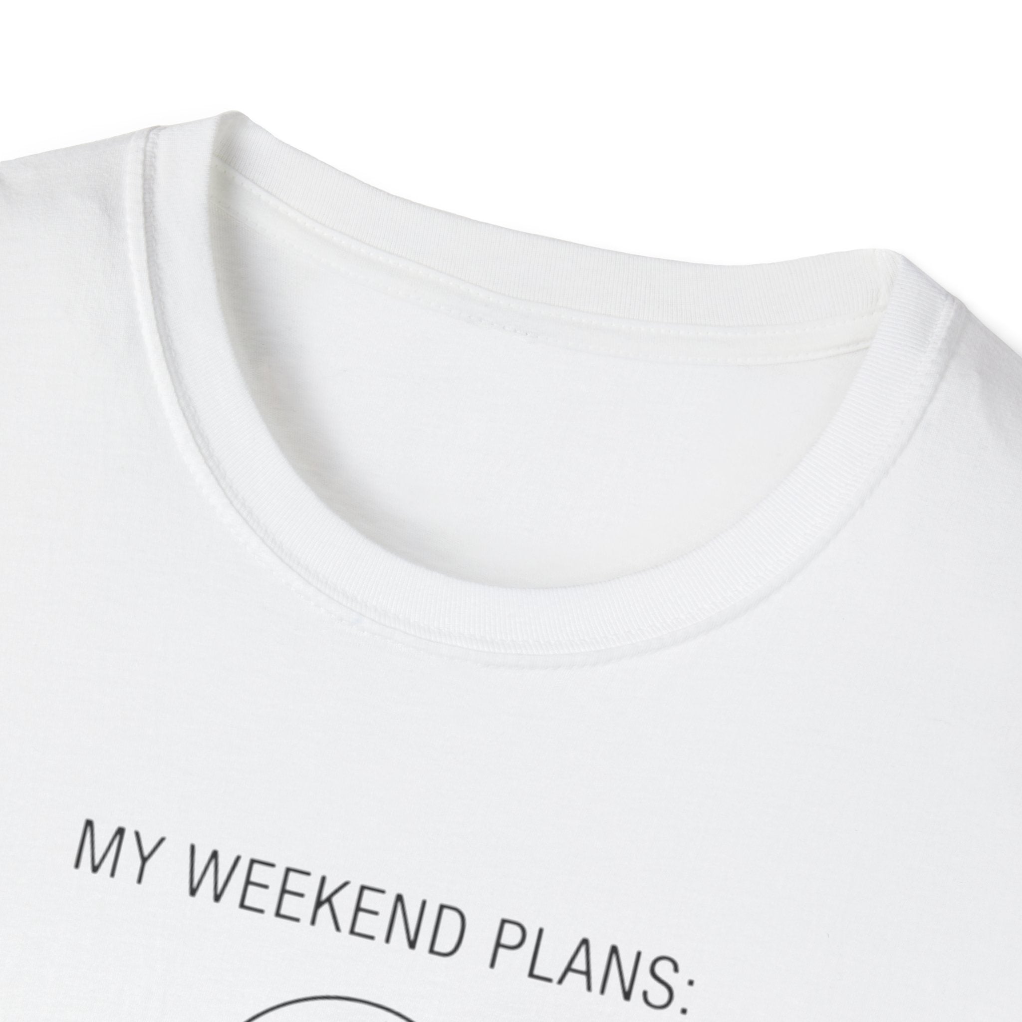 My Weekend Plans Cat T-Shirt
