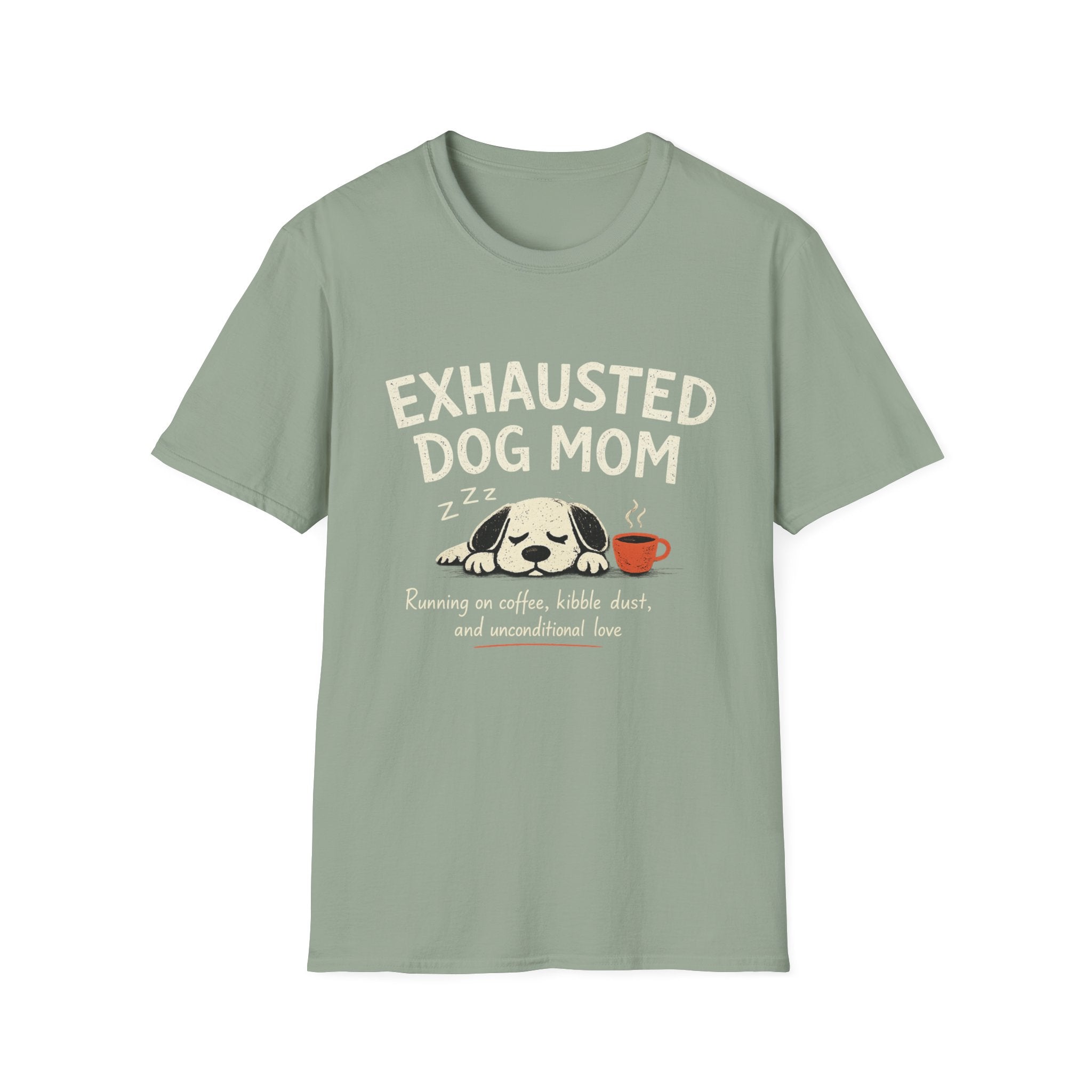 Exhausted Dog Mom T-Shirt