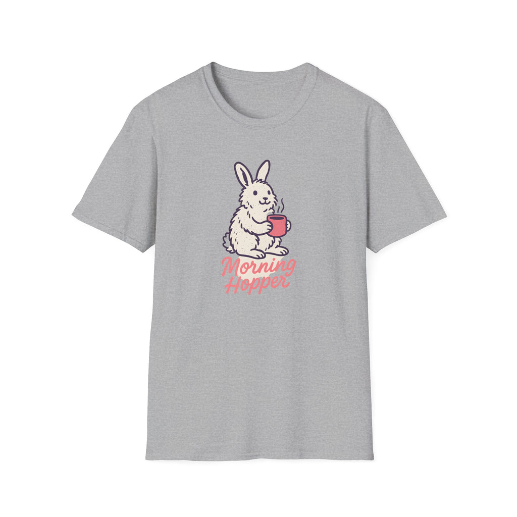 Bunny Sipping Morning Coffee T-Shirt