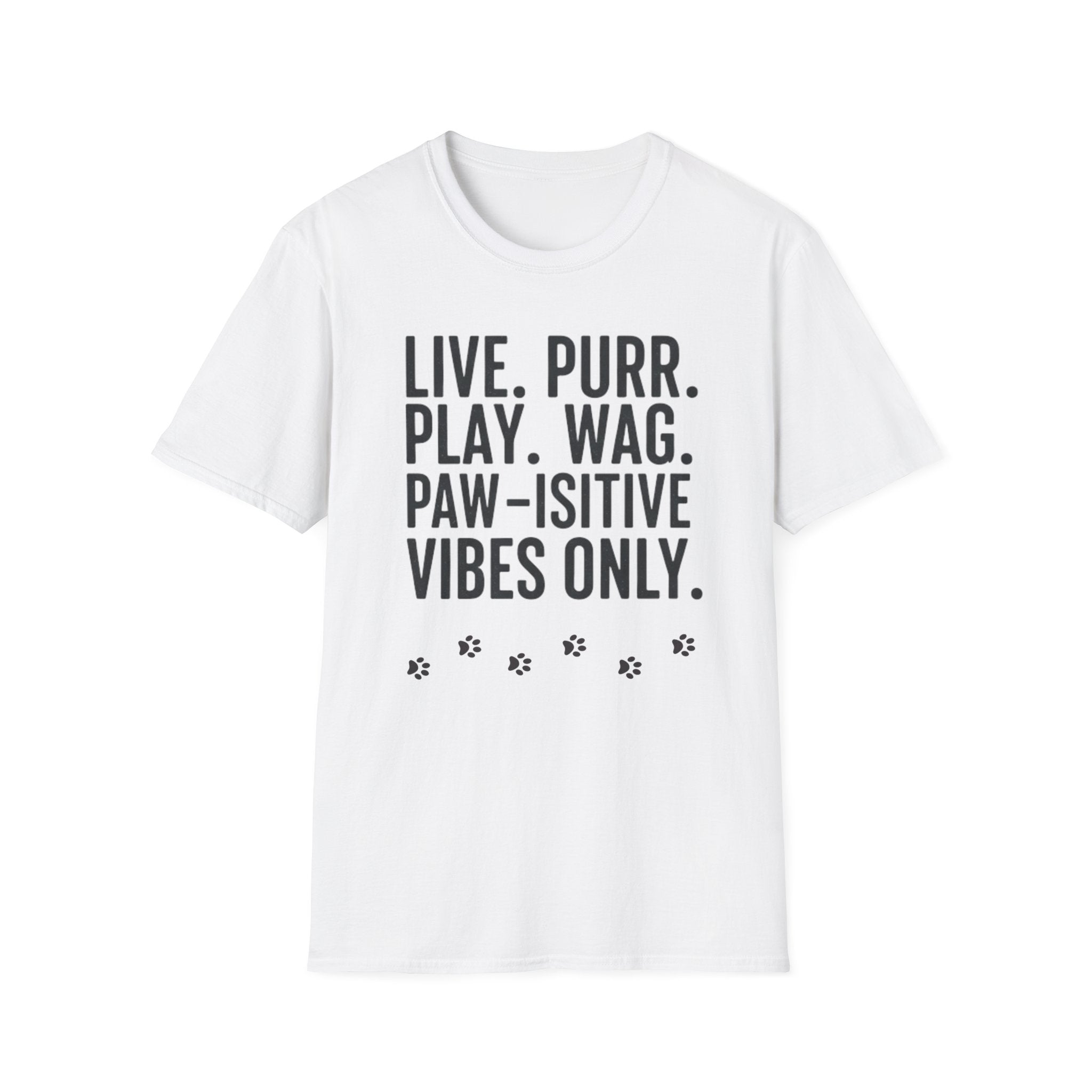 Live Purr Play Wag T-Shirt