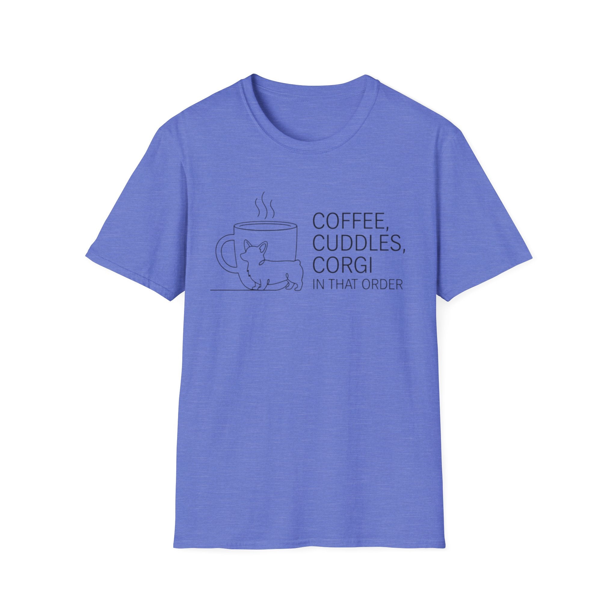 Coffee, Cuddles,  Corgi T-Shirt