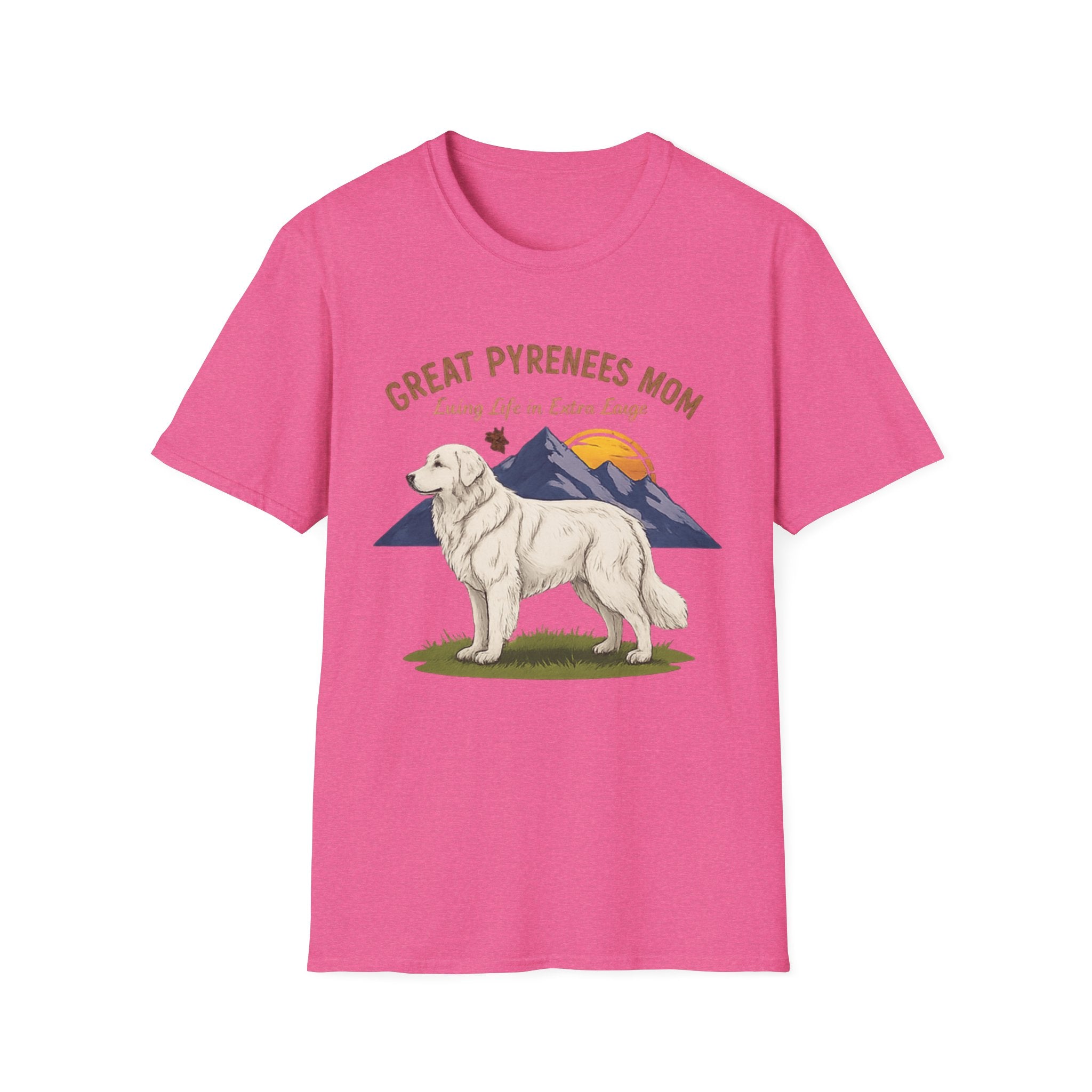 Great Pyrenees Mom Dog T-Shirt