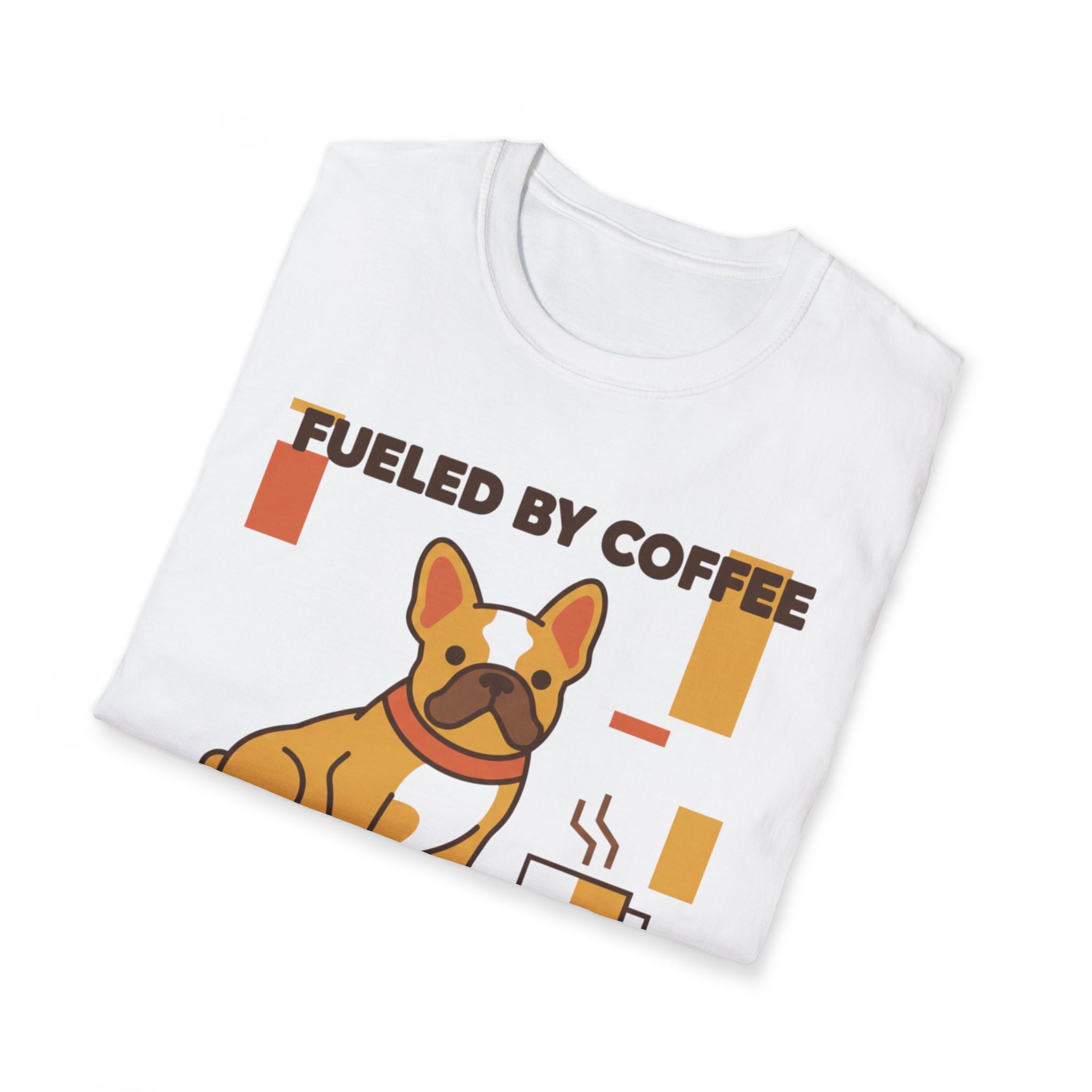Fueled By Coffee & French Bulldog T-Shirt