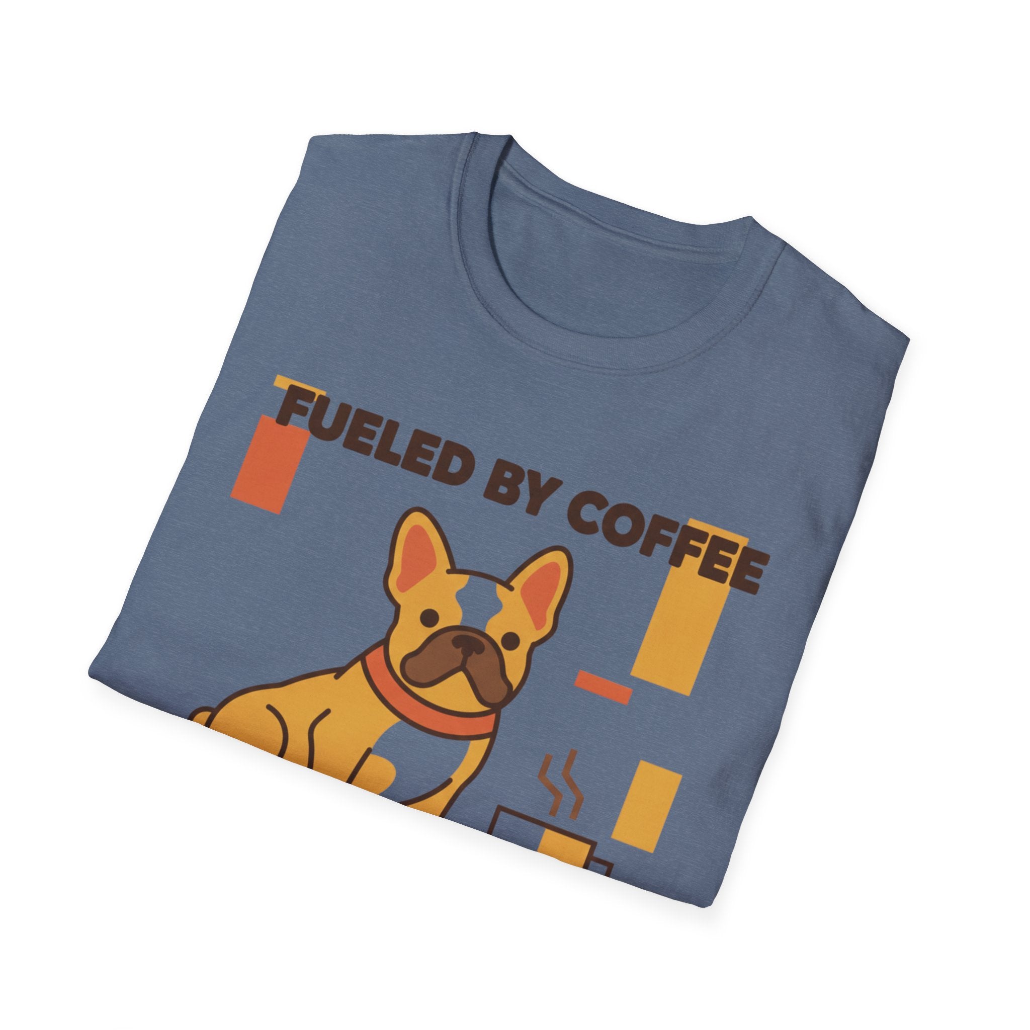 Fueled By Coffee & French Bulldog T-Shirt