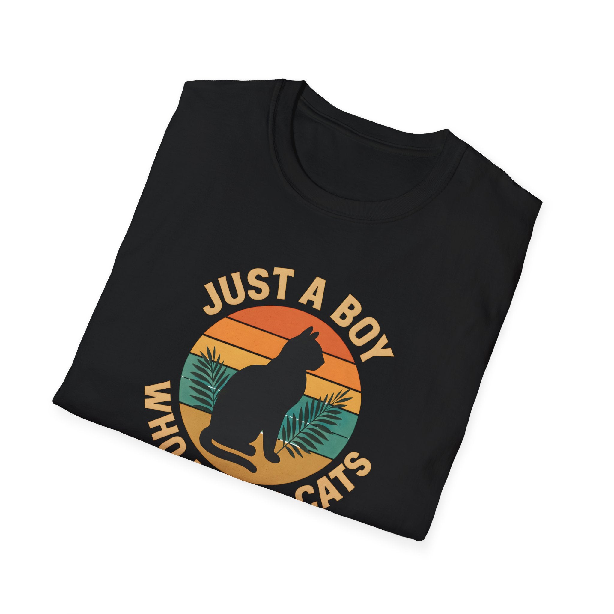 Just A Boy Who Loves Cats T-Shirt