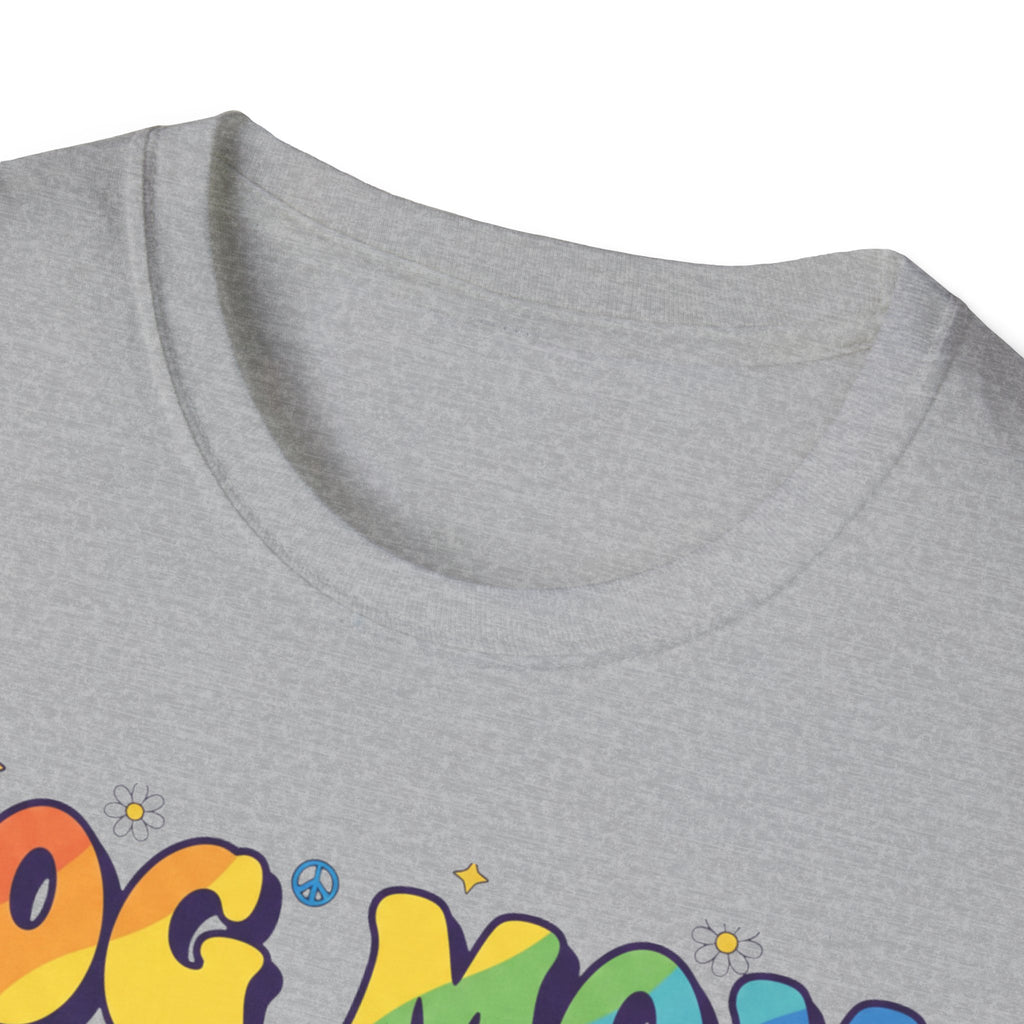 Rainbow Dog Mom T.-Shirt