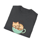 Cat in Coffee Cup T-Shirt