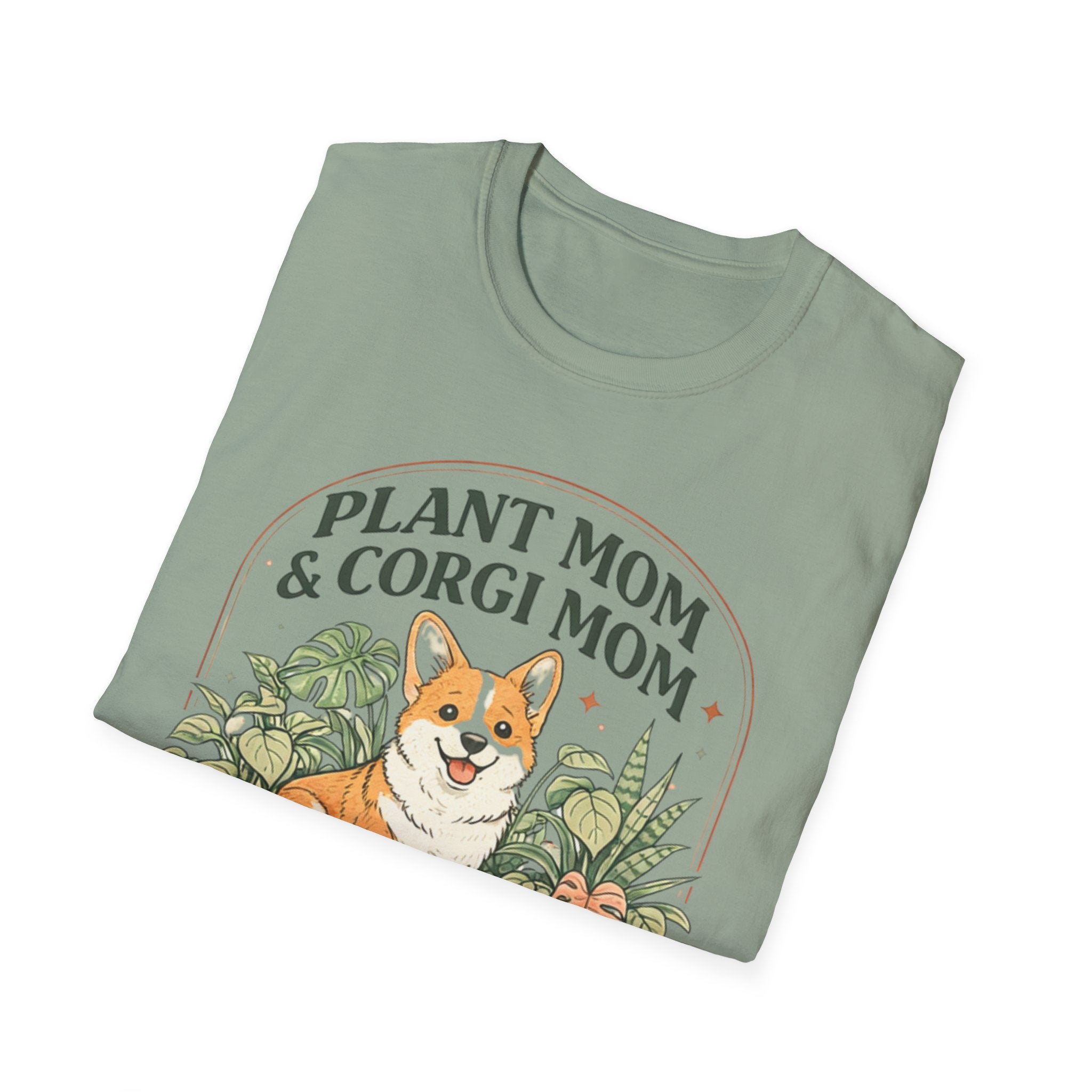 Plant Mom Corgi Mom T.-Shirt