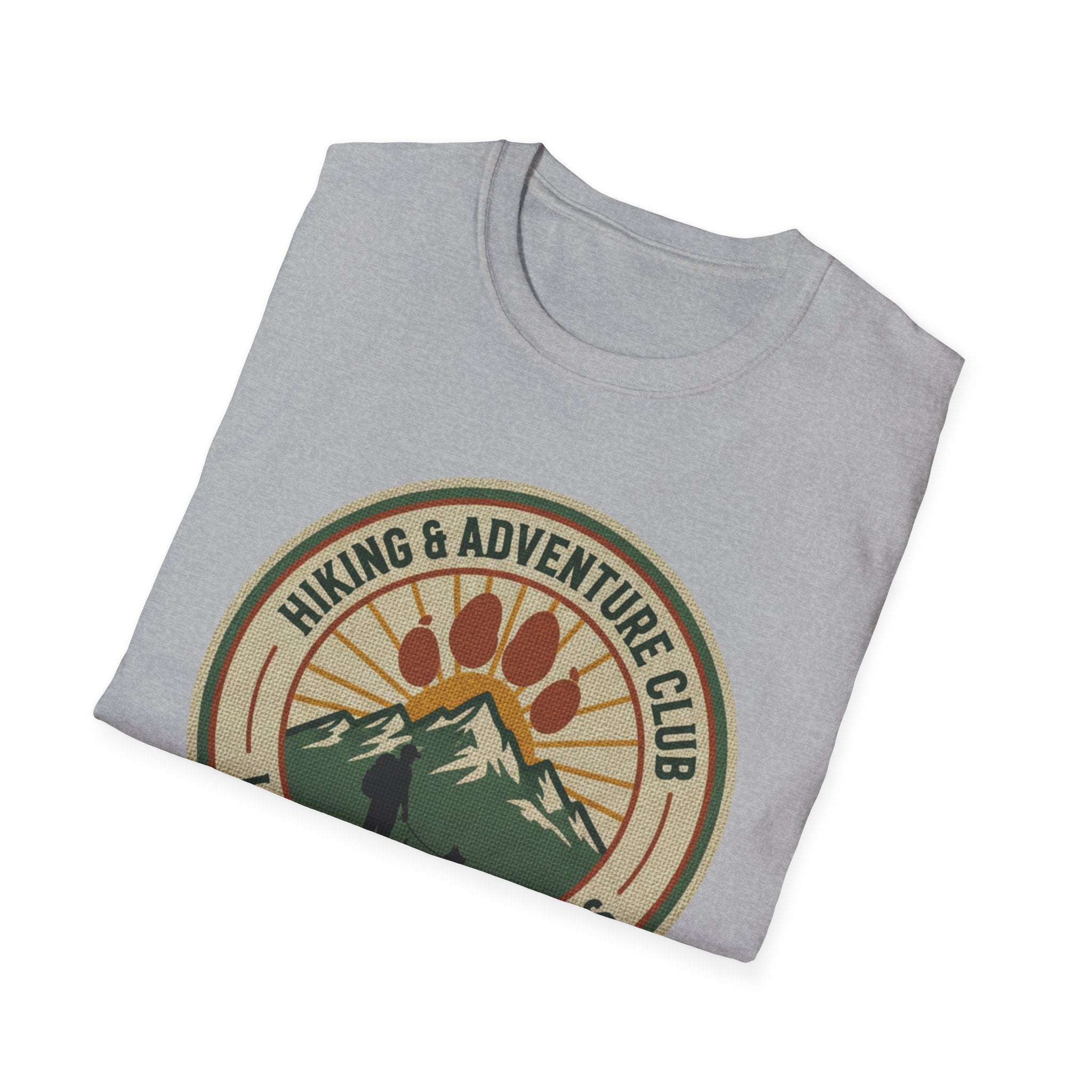 Hiking Adventure Paw Prints T-Shirt