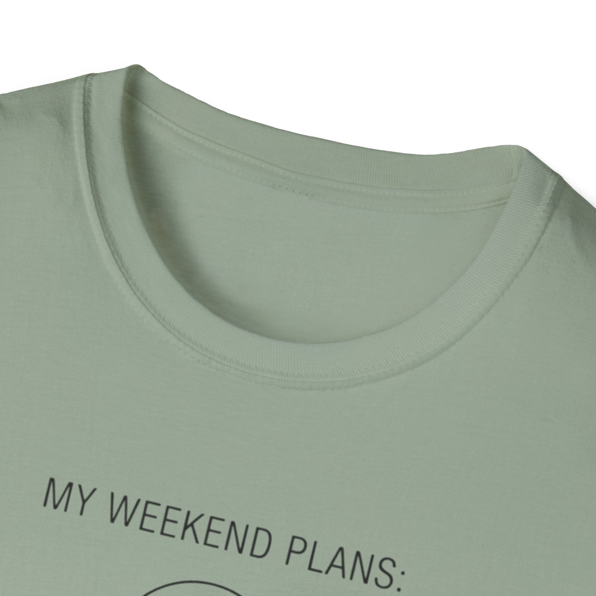 My Weekend Plans Cat T-Shirt