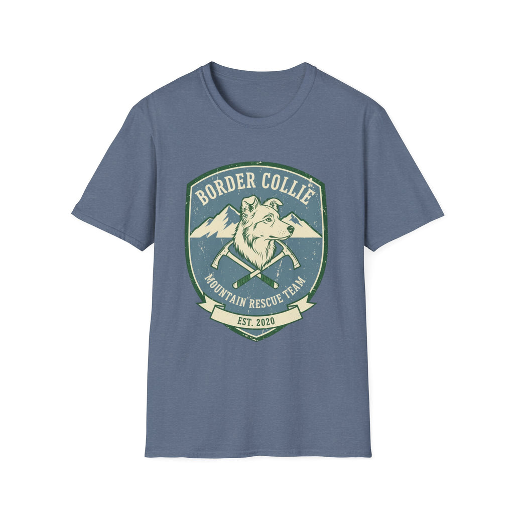 Border Collie Mountain Rescue T-Shirt