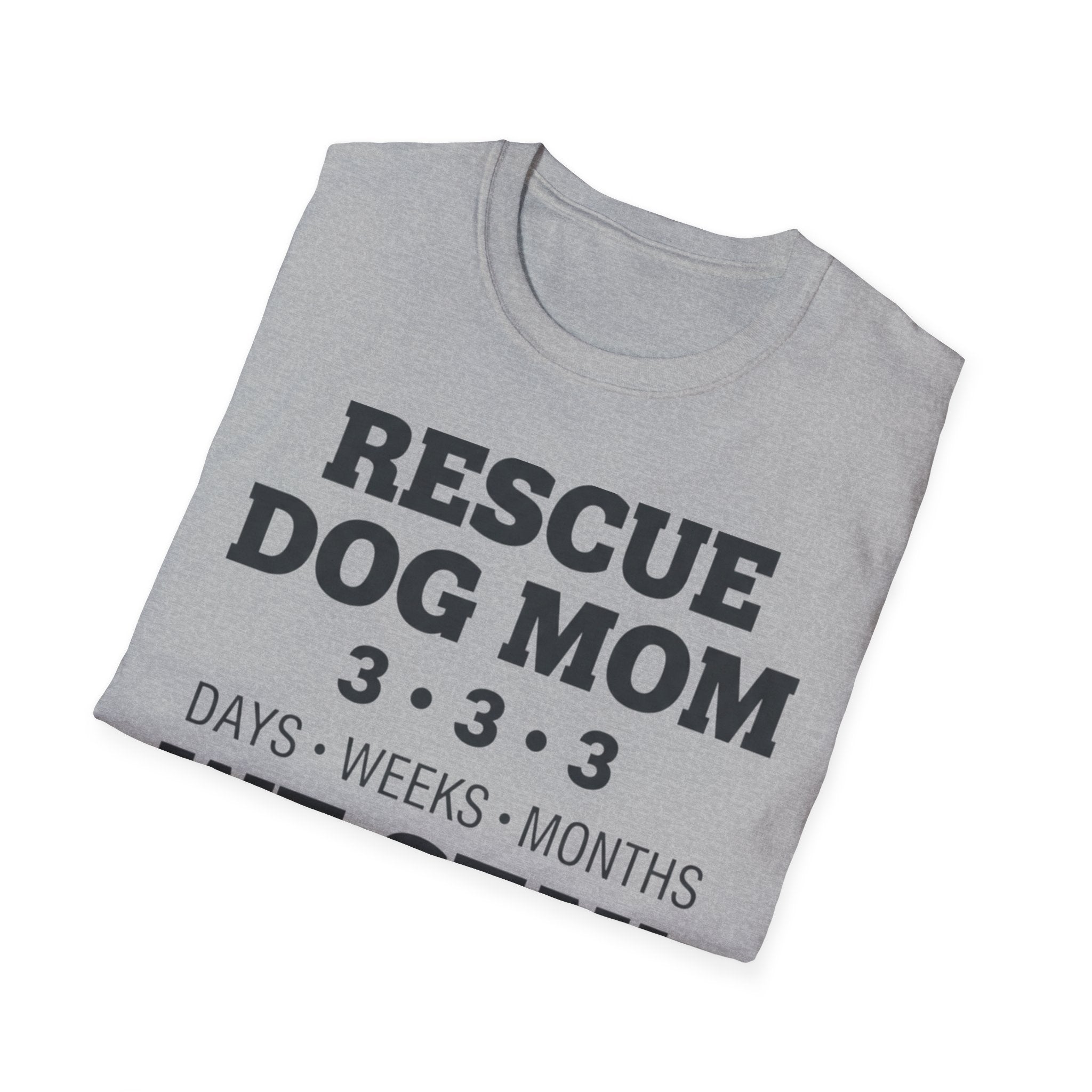Rescue Dog Mom T.-Shirt