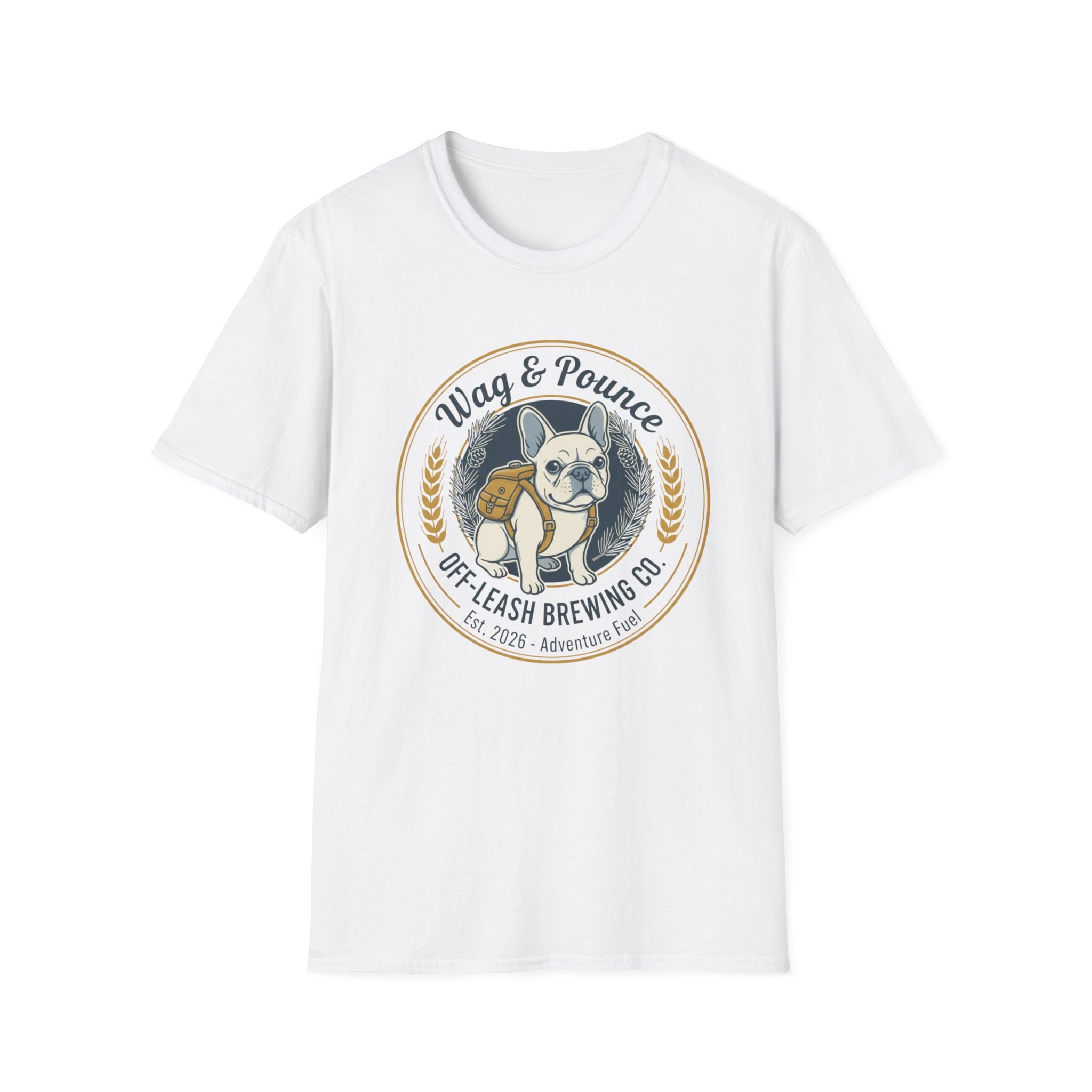 Frenchie Off Leash Brewing T-Shirt