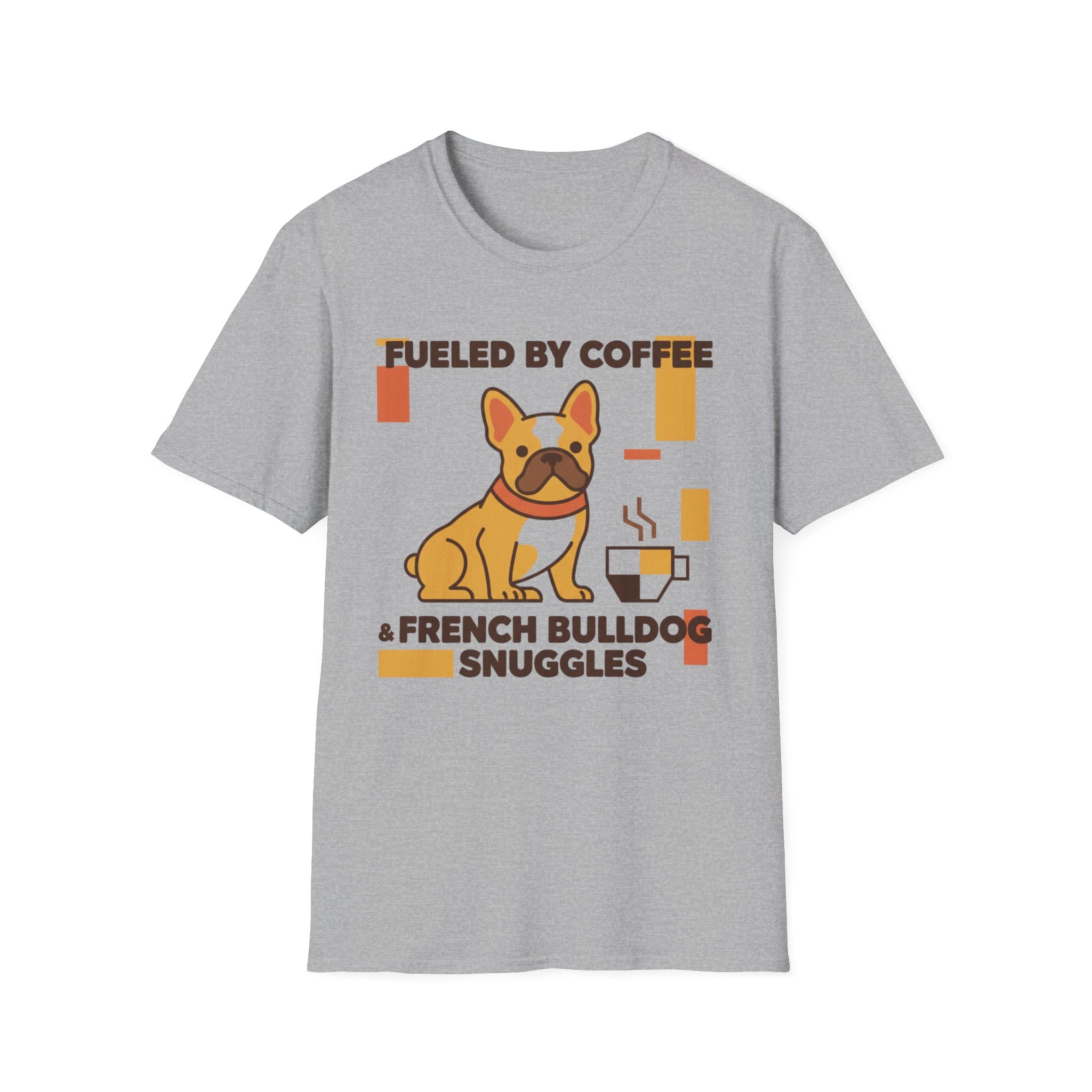 Fueled By Coffee & French Bulldog T-Shirt