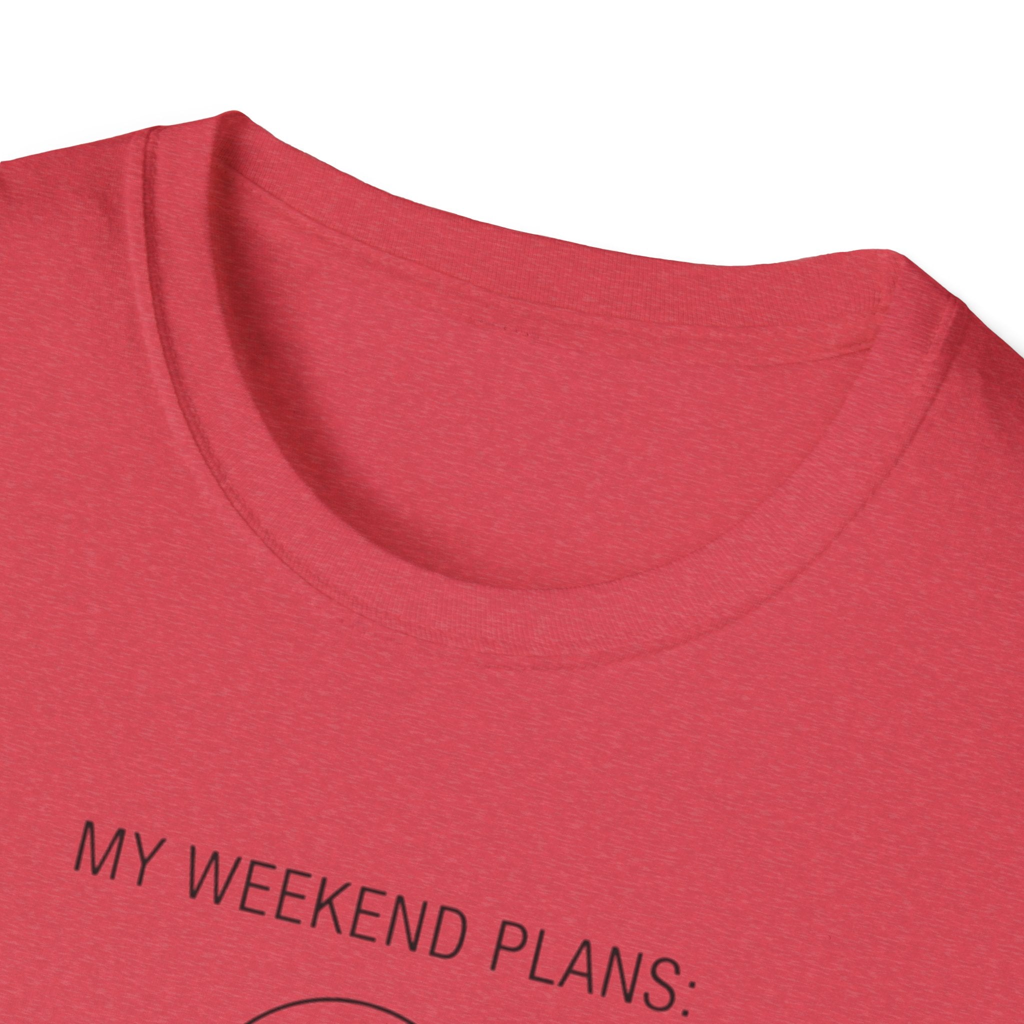 My Weekend Plans Cat T-Shirt