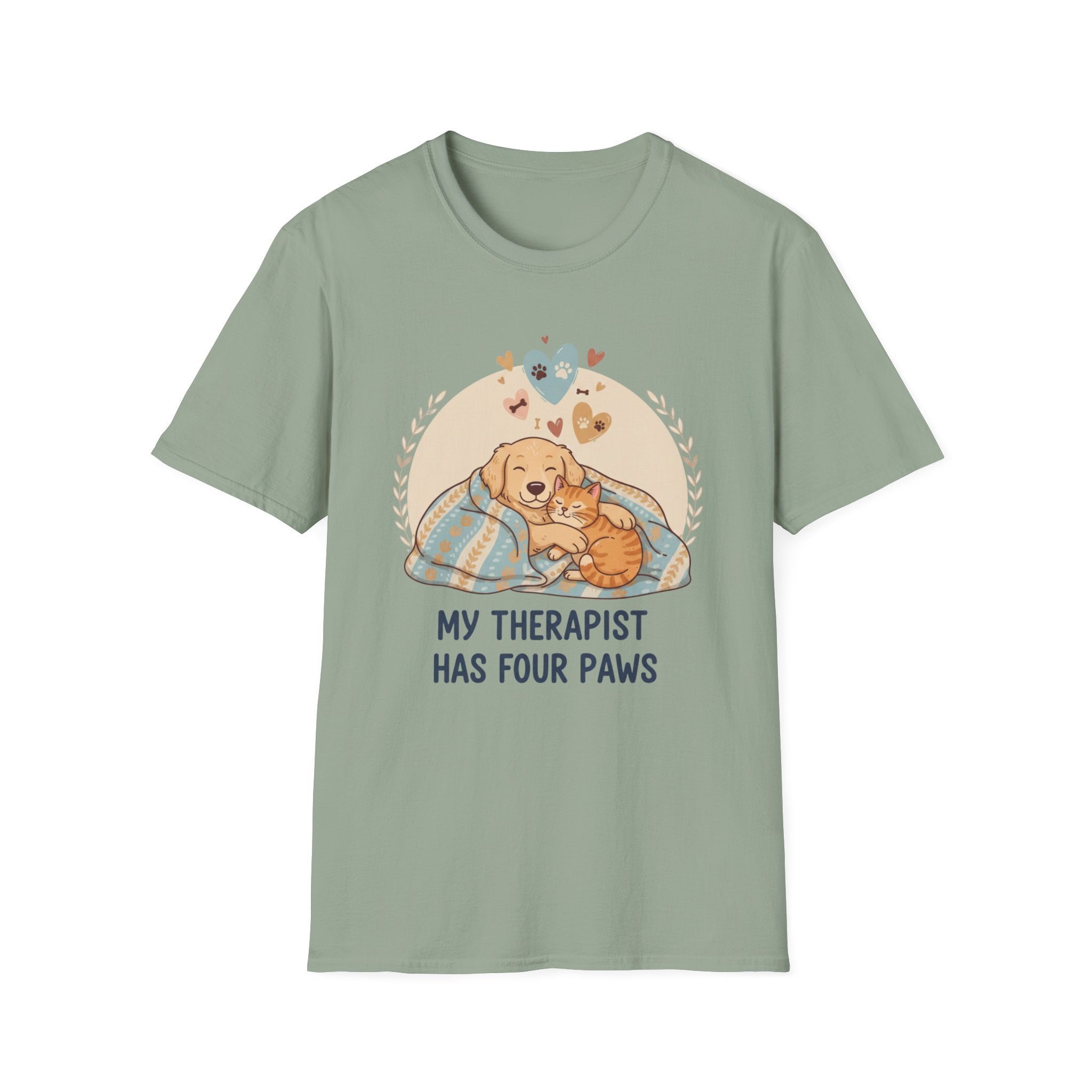 My Therapist Has 4 Paws T-Shirt