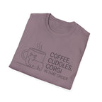Coffee, Cuddles,  Corgi T-Shirt