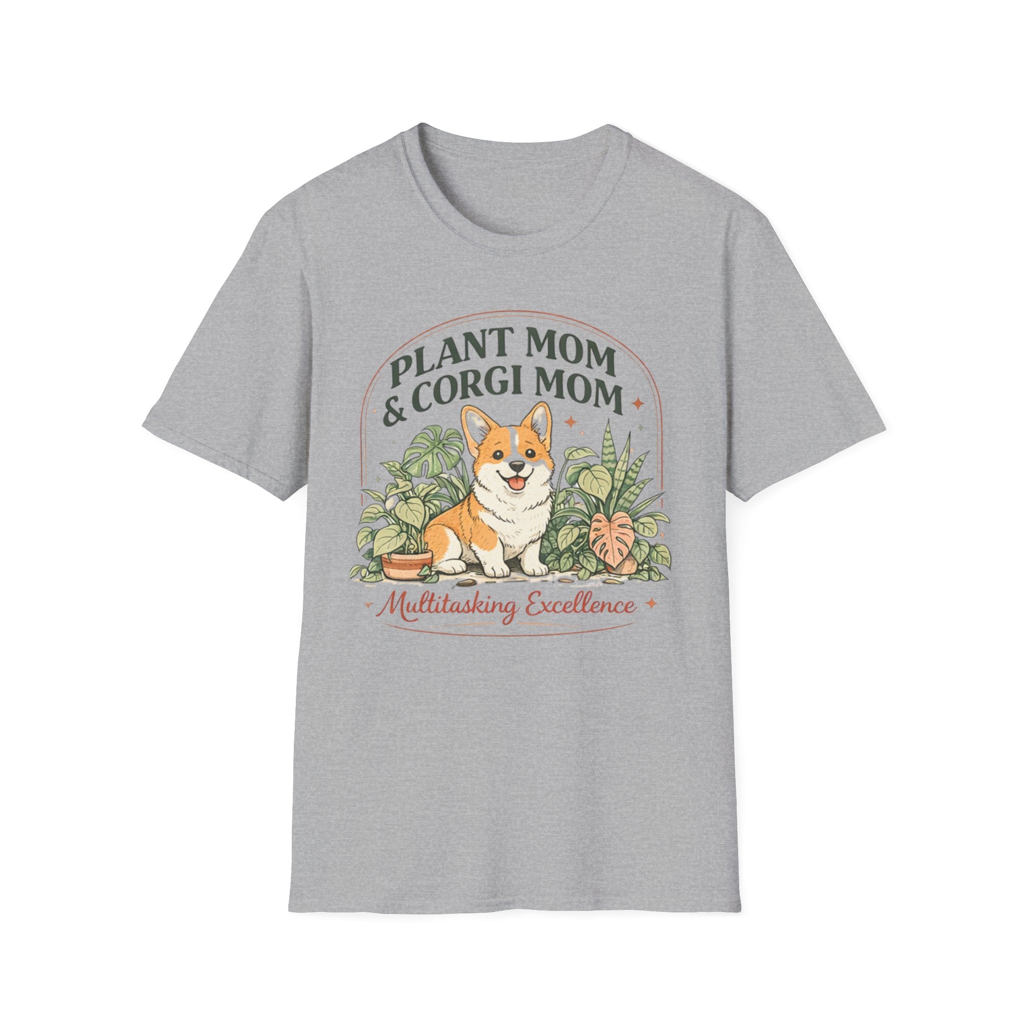 Plant Mom Corgi Mom T.-Shirt