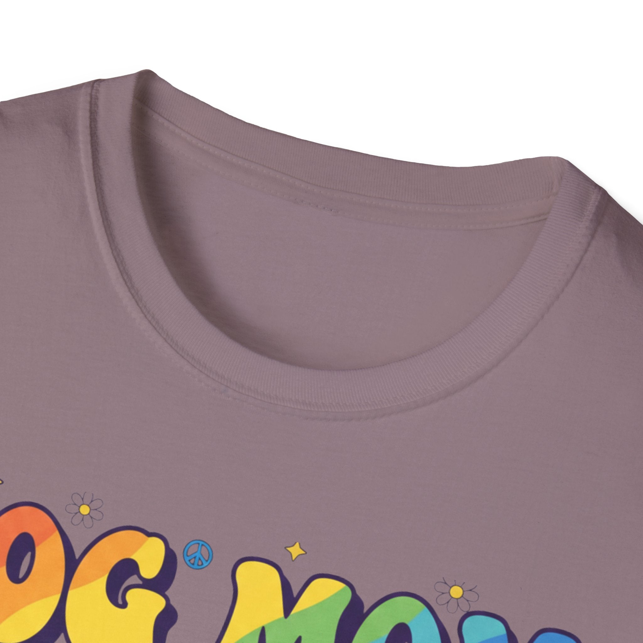 Rainbow Dog Mom T.-Shirt