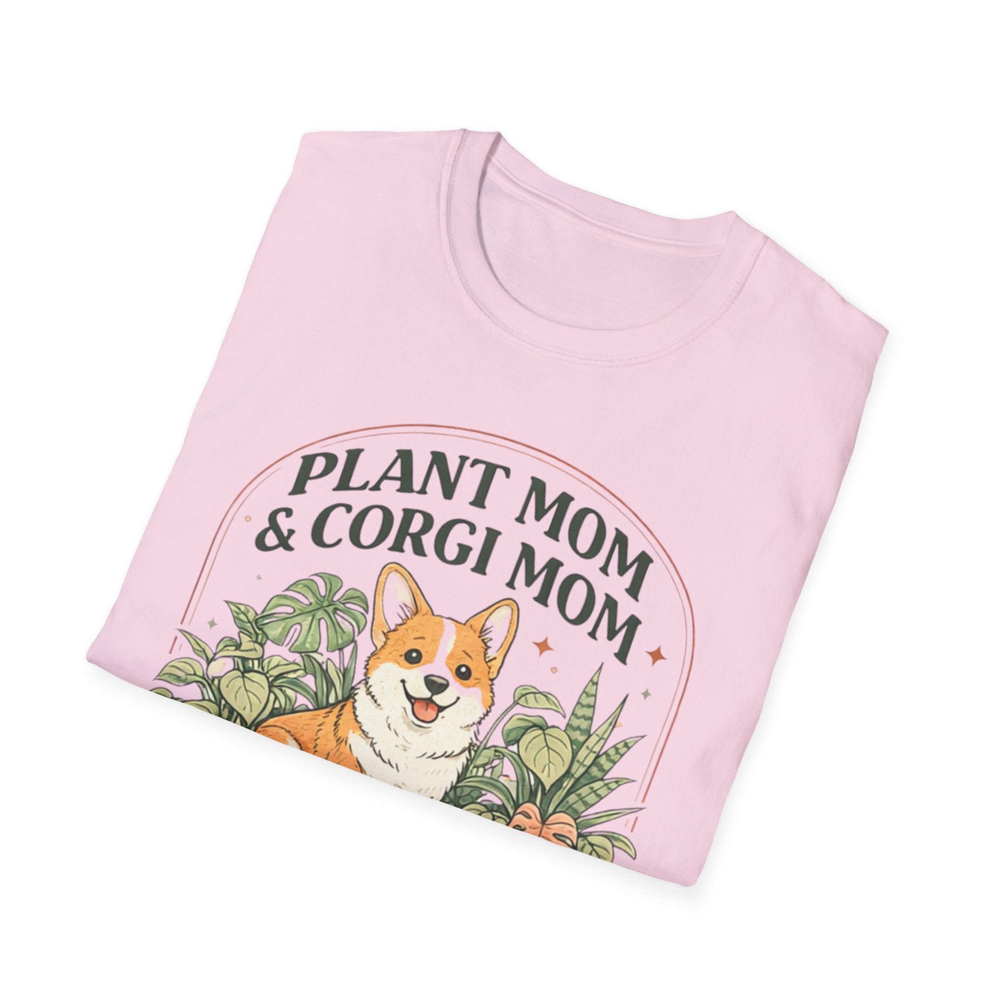 Plant Mom Corgi Mom T.-Shirt