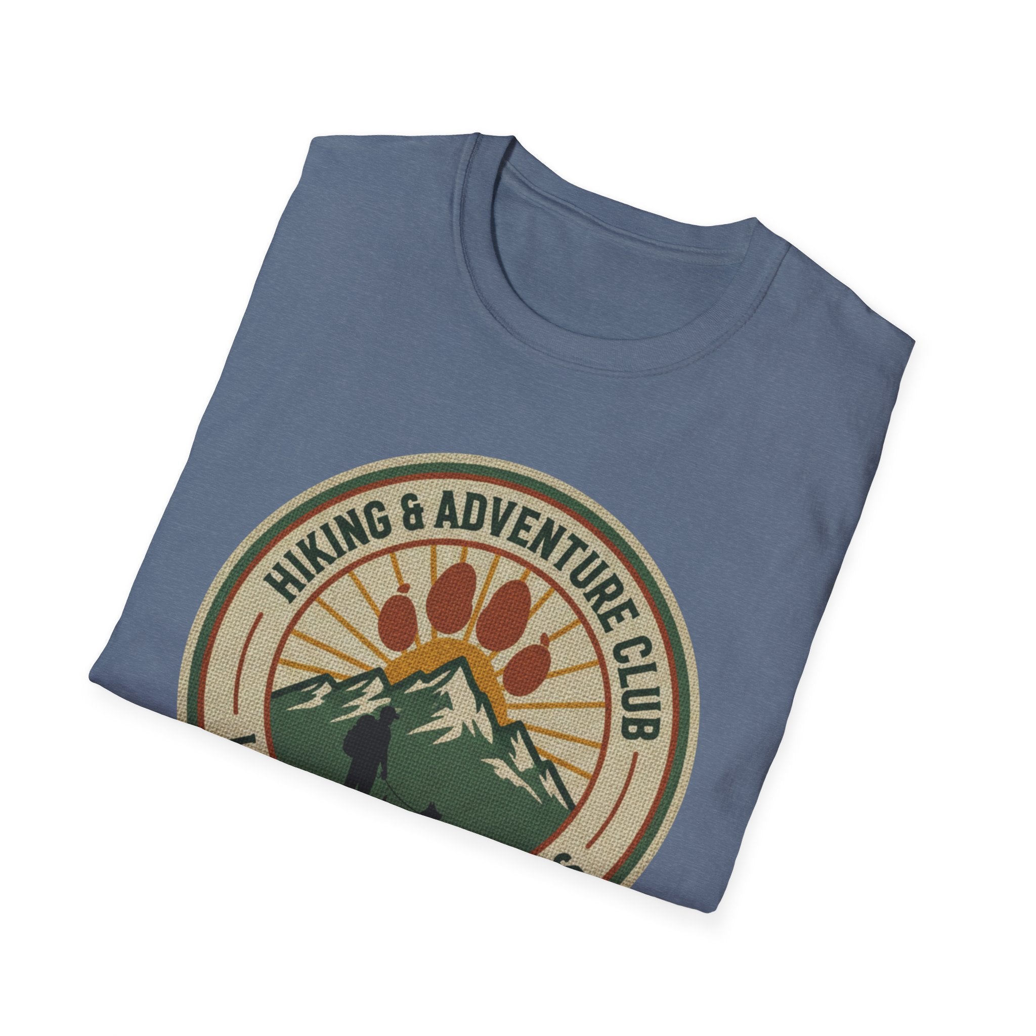 Hiking Adventure Paw Prints T-Shirt
