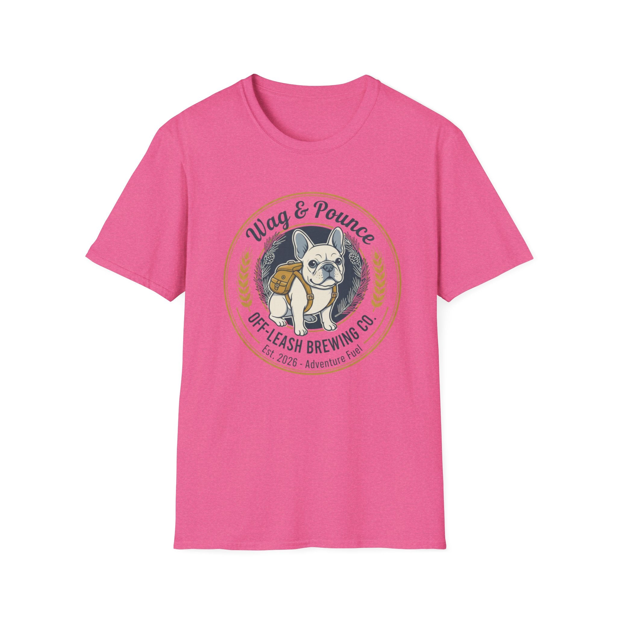 Frenchie Off Leash Brewing T-Shirt