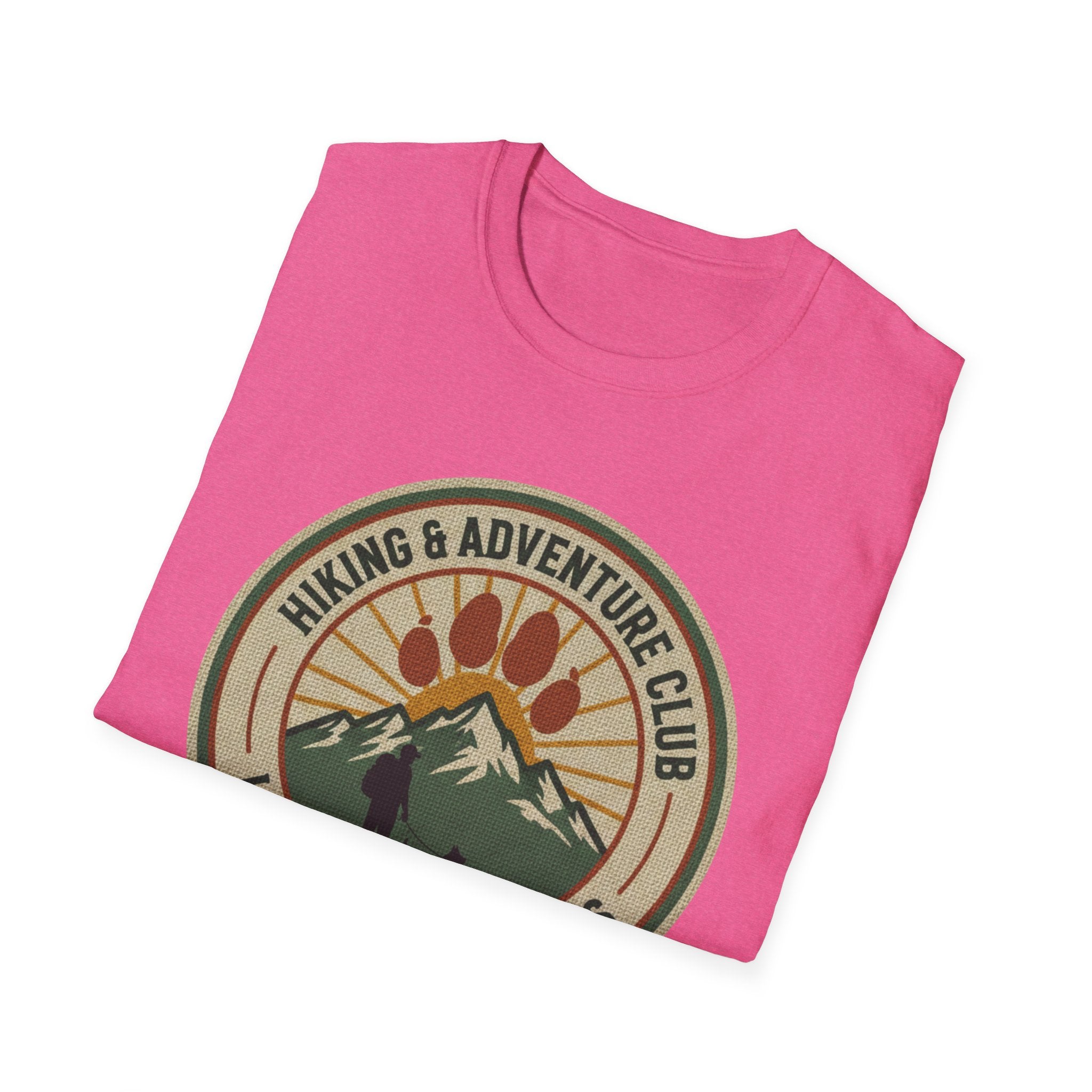 Hiking Adventure Paw Prints T-Shirt