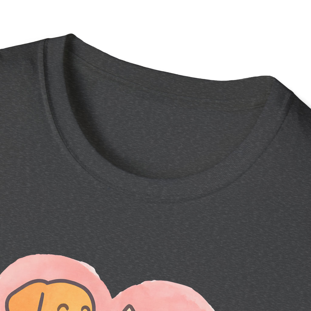 Dog and Cat Fur Ever Family T-Shirt