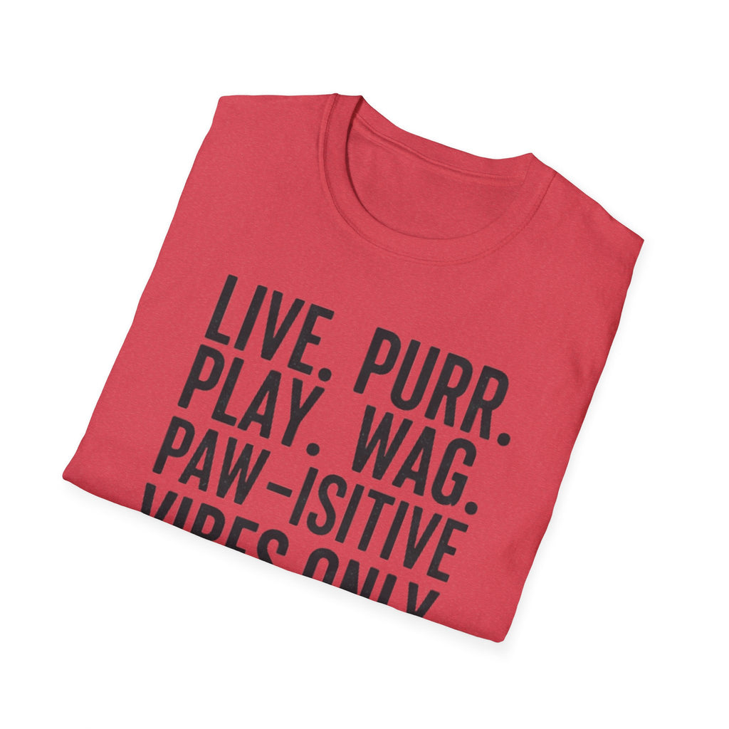 Live Purr Play Wag T-Shirt