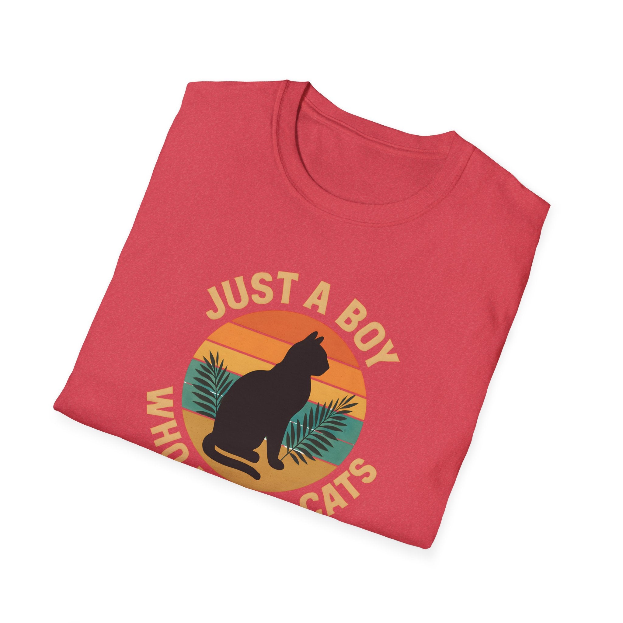 Just A Boy Who Loves Cats T-Shirt