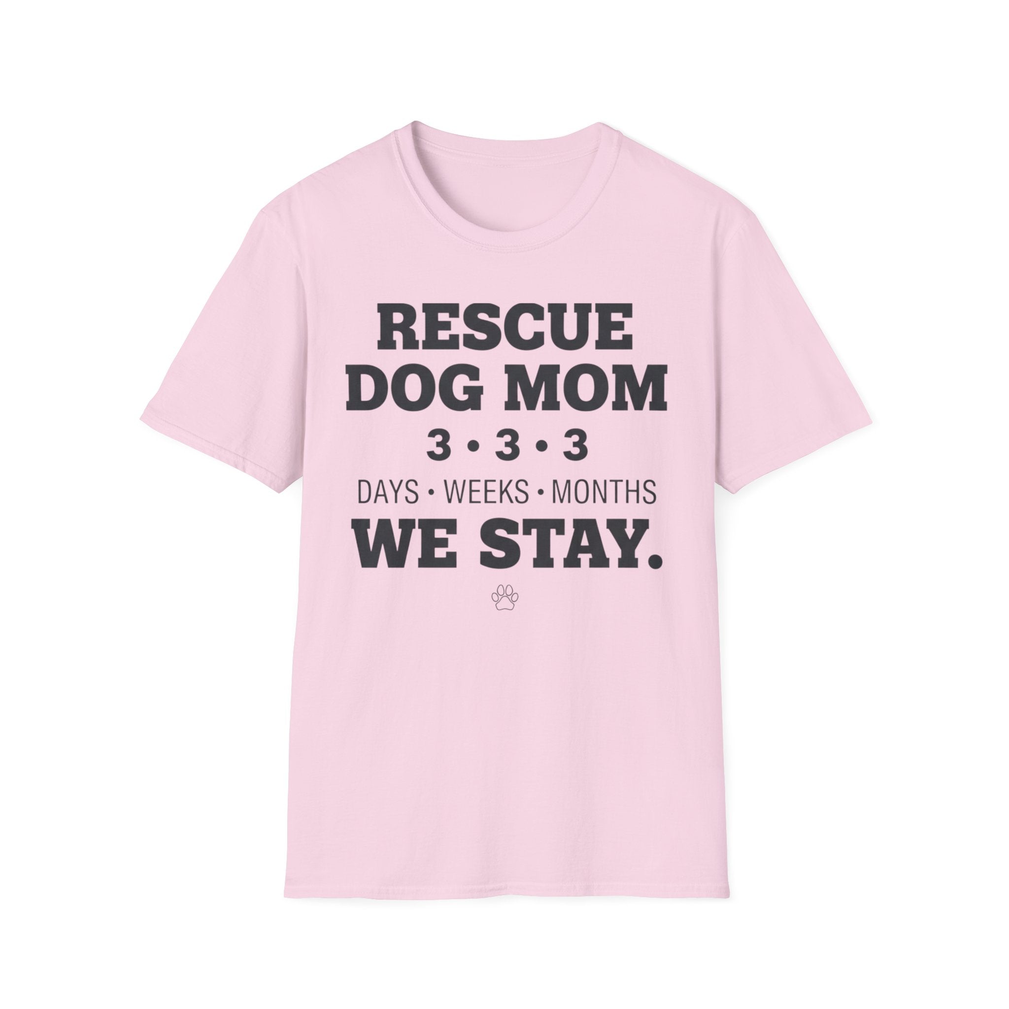 Rescue Dog Mom T.-Shirt