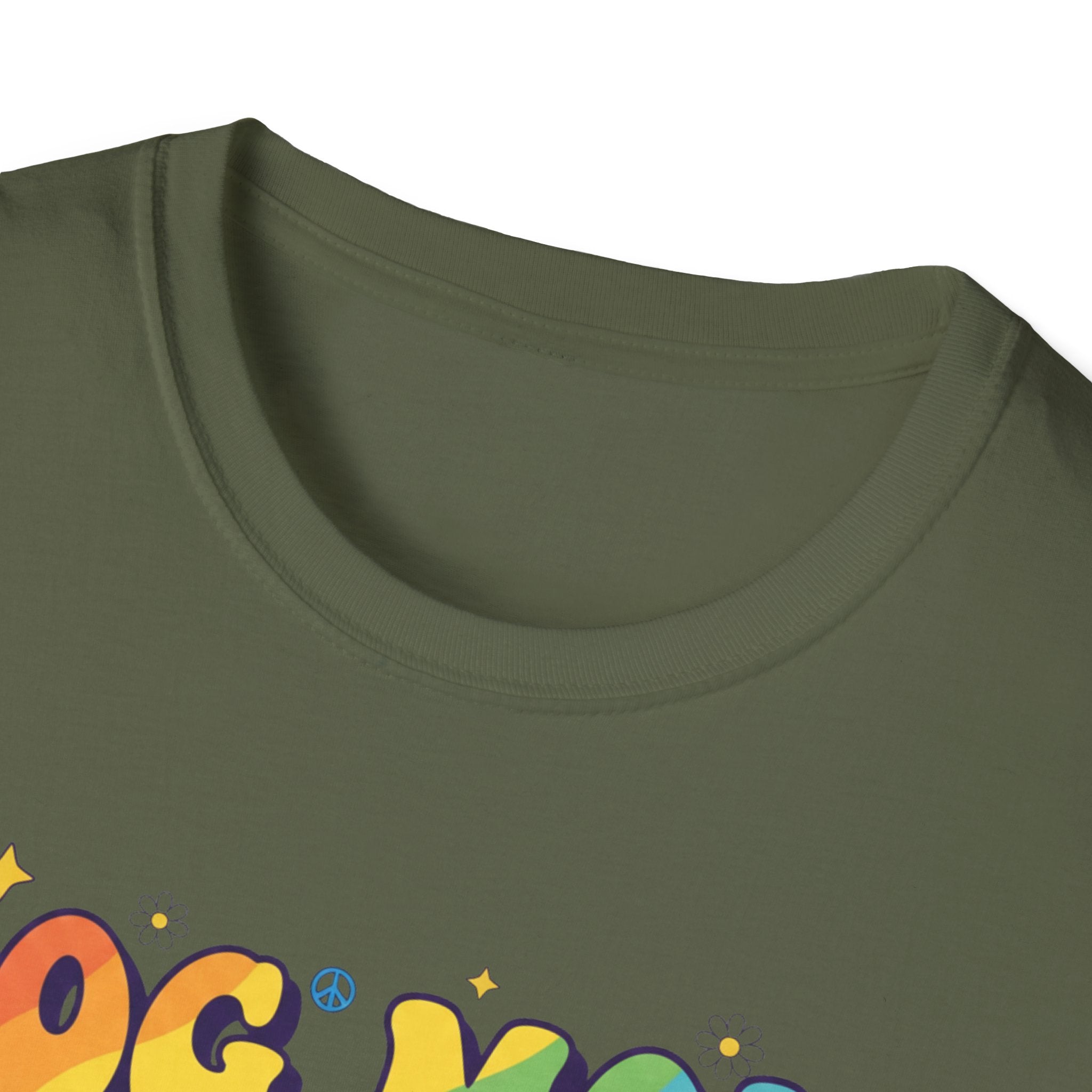Dog Mom Rainbow T-Shirt