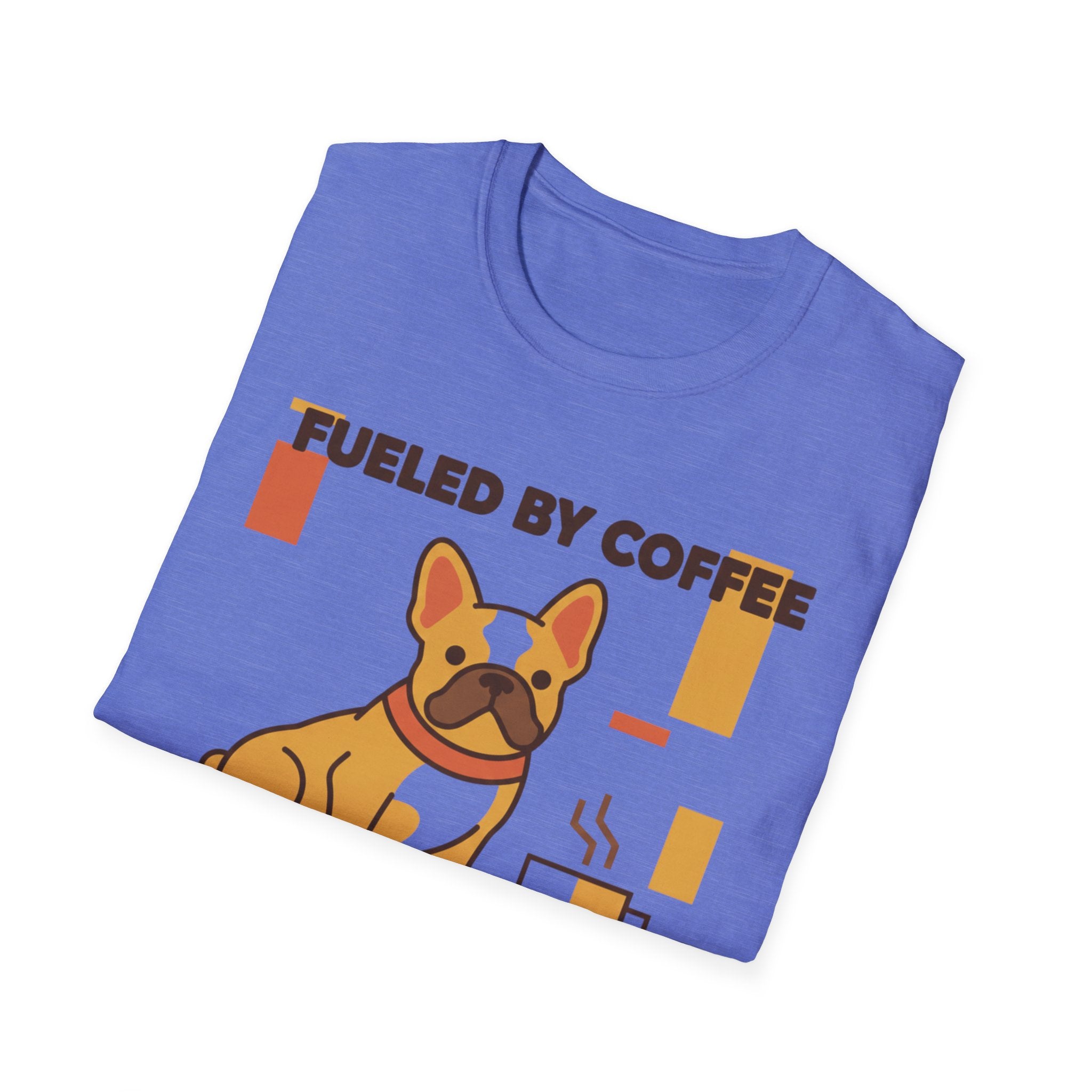 Fueled By Coffee & French Bulldog T-Shirt