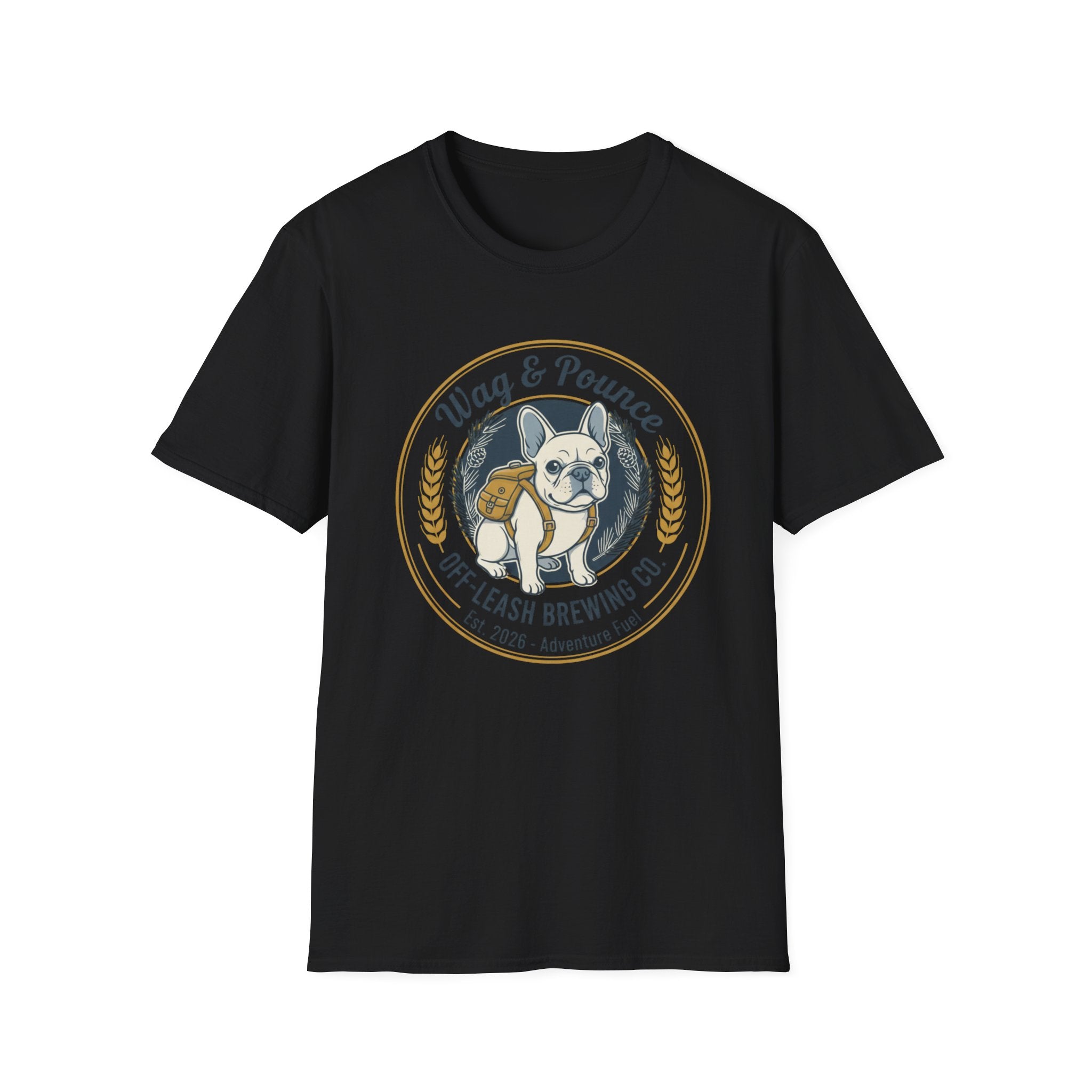Frenchie Off Leash Brewing T-Shirt