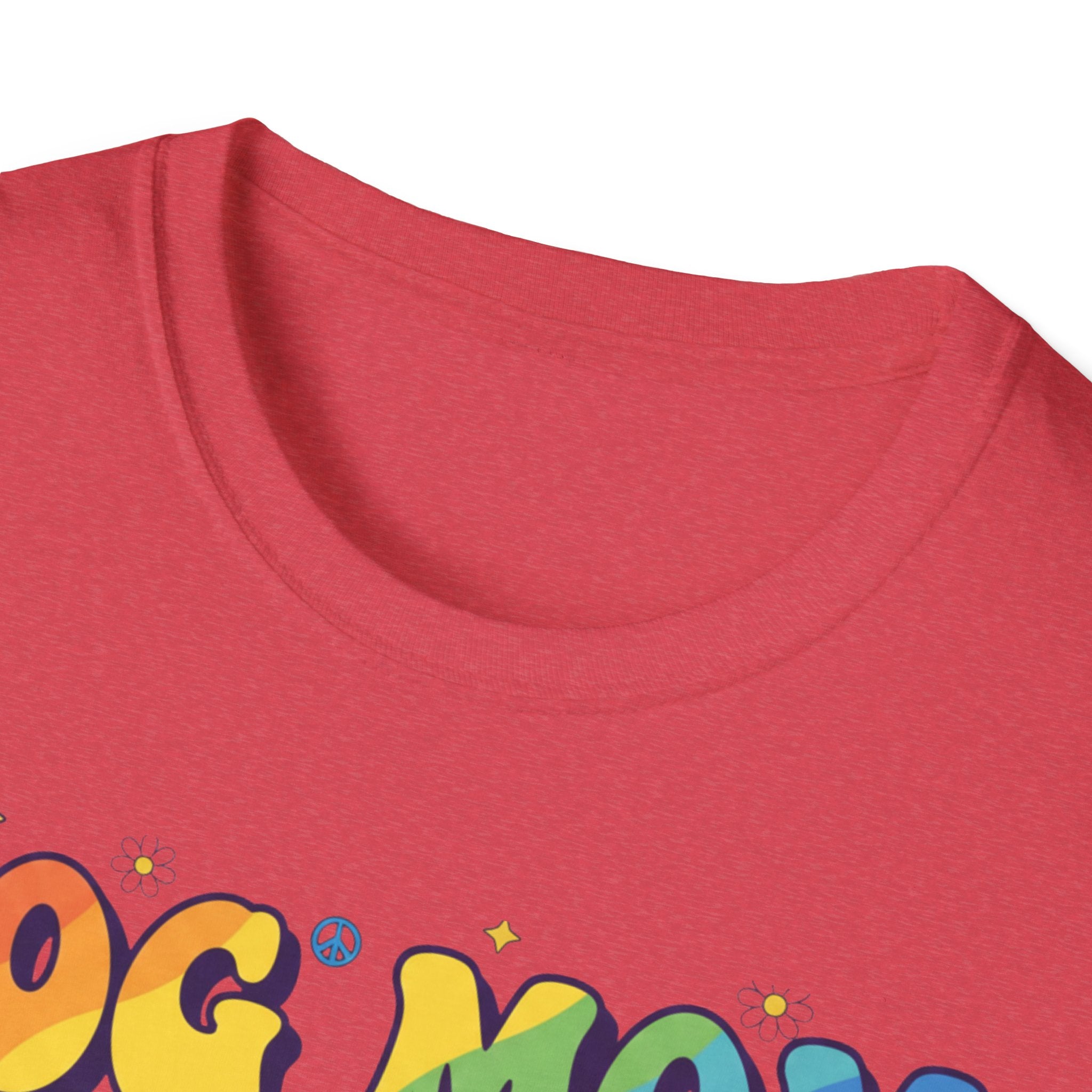 Rainbow Dog Mom T.-Shirt
