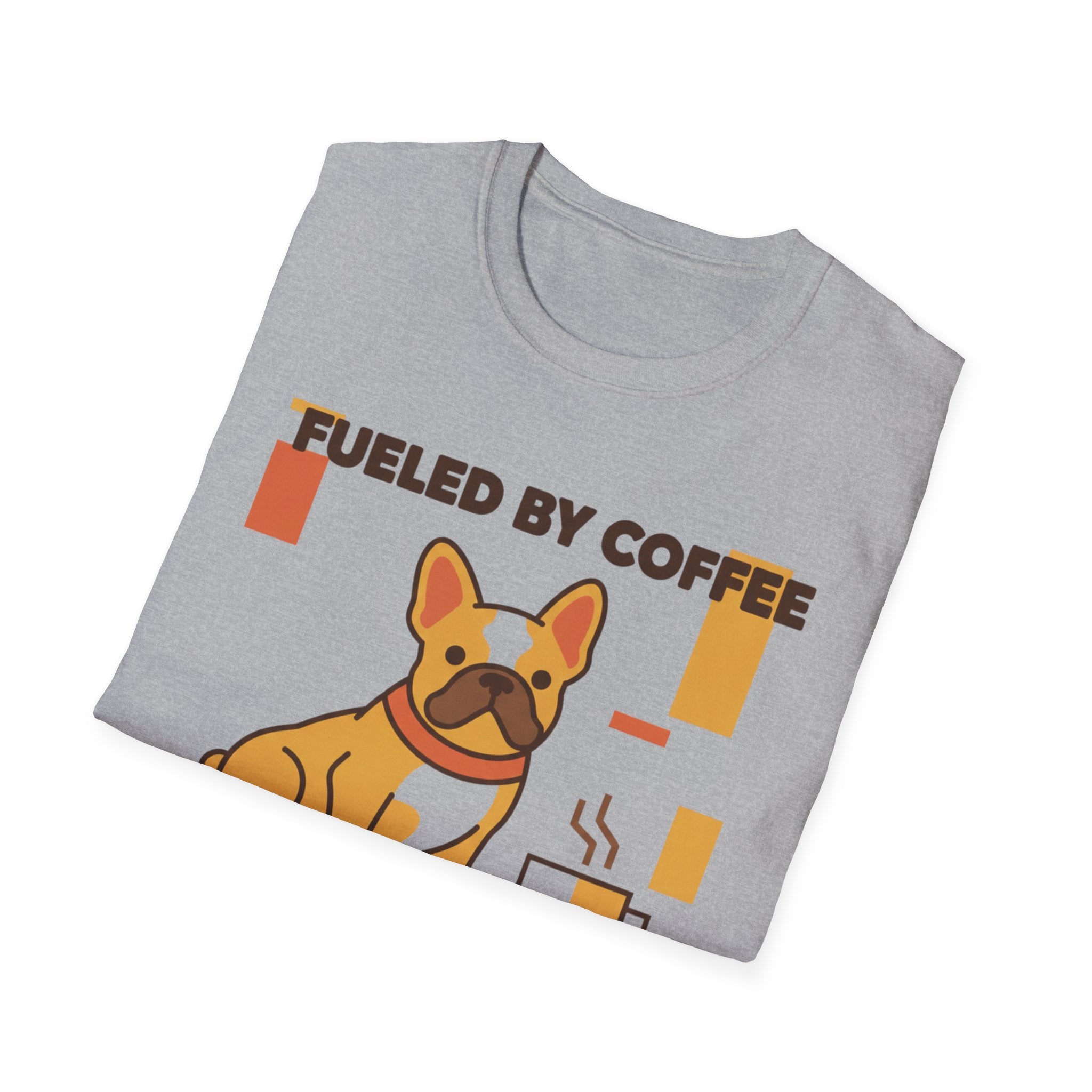 Fueled By Coffee & French Bulldog T-Shirt