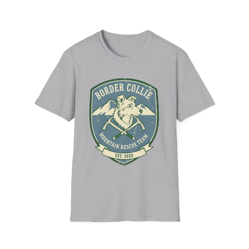 Border Collie Mountain Rescue T-Shirt