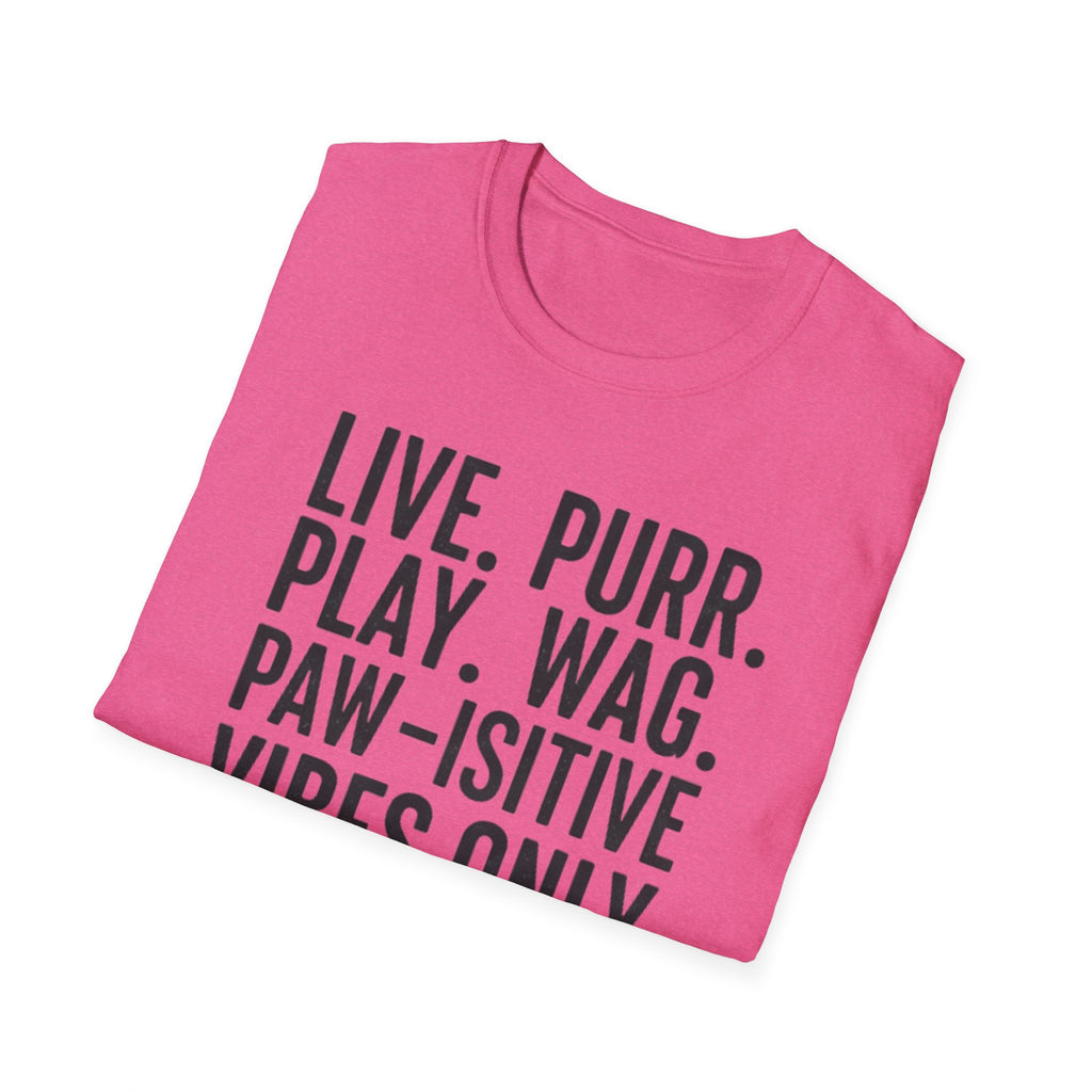 Live Purr Play Wag T-Shirt